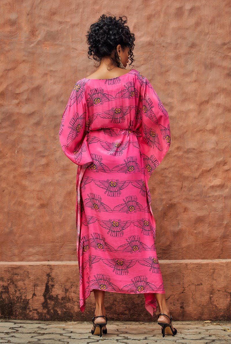 Thumbnail preview #1 for Hot Pink Kaftan