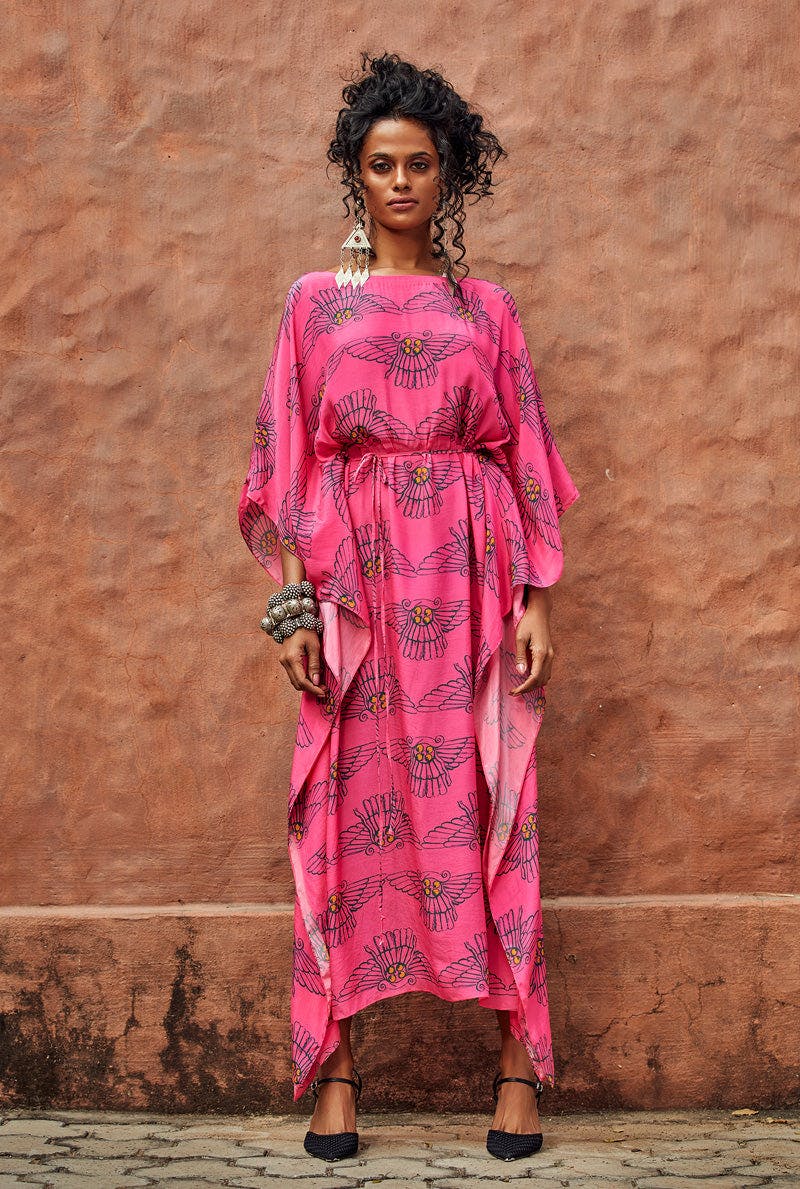 Thumbnail preview #0 for Hot Pink Kaftan