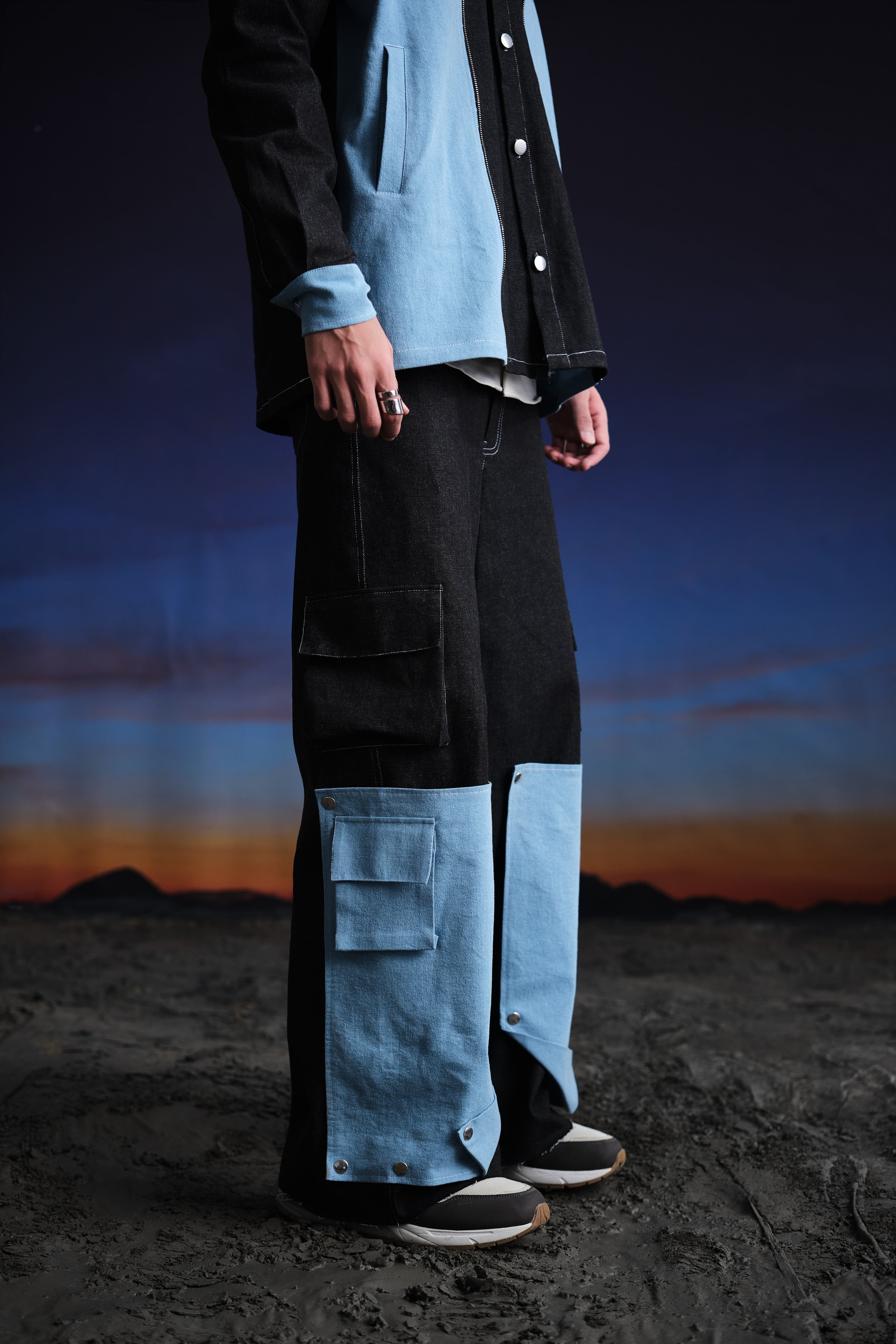 Thumbnail preview #2 for Detachable 2in1 Denim