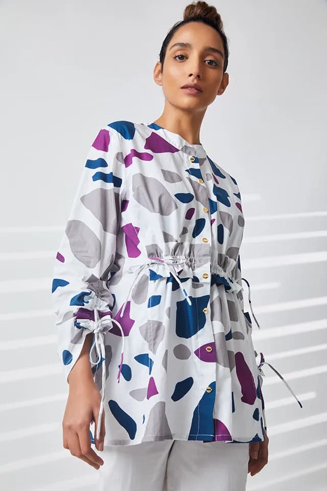 Drawstring Puff Shirt, a product by Studio Moda India