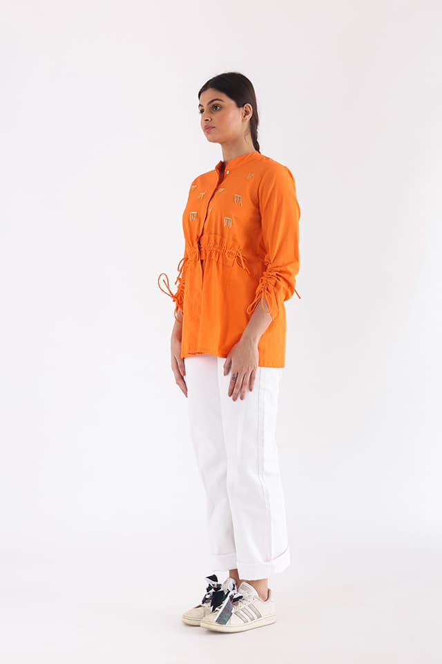 Thumbnail preview #7 for Drawstring Puff Shirt