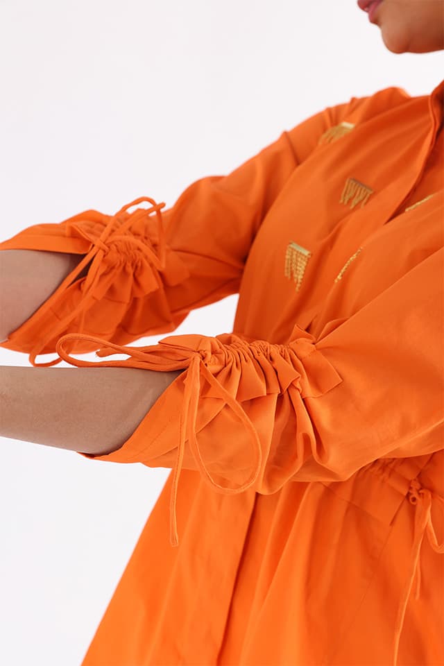 Thumbnail preview #8 for Drawstring Puff Shirt