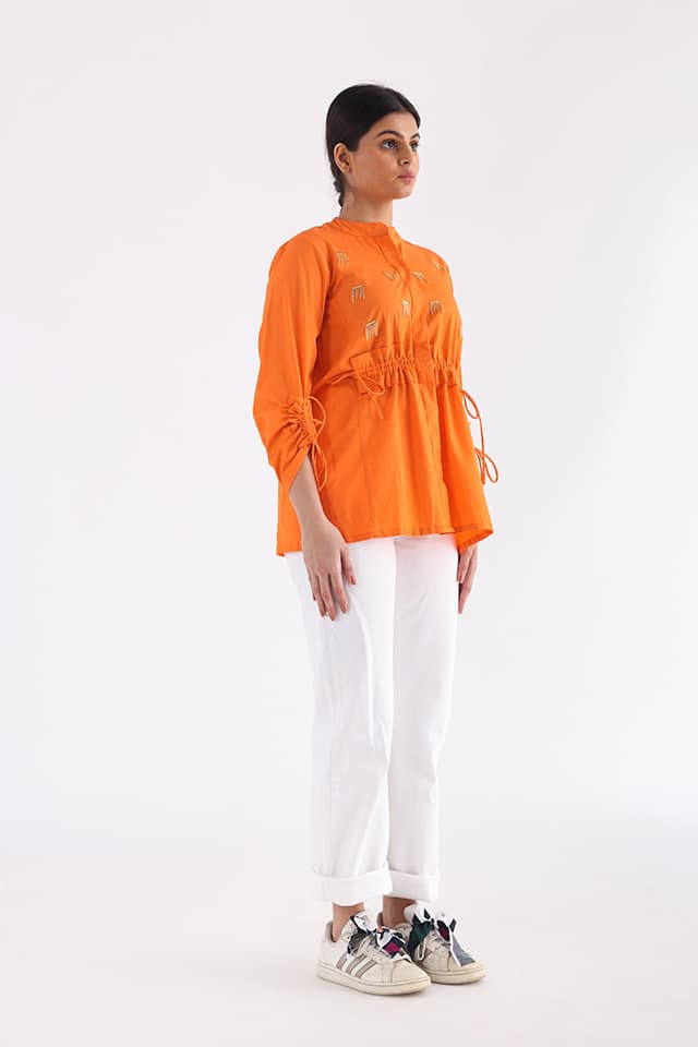 Thumbnail preview #6 for Drawstring Puff Shirt