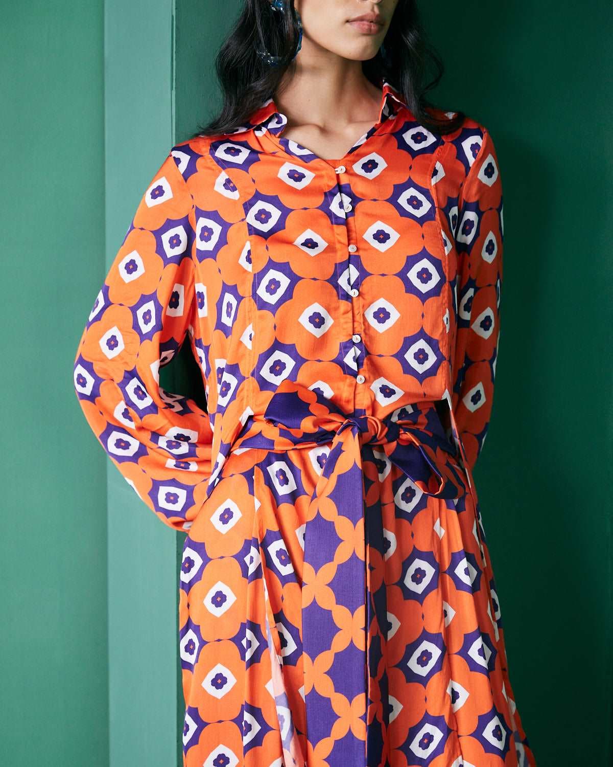 Thumbnail preview #1 for HOLIDAY PANT IN MOMO PRINT