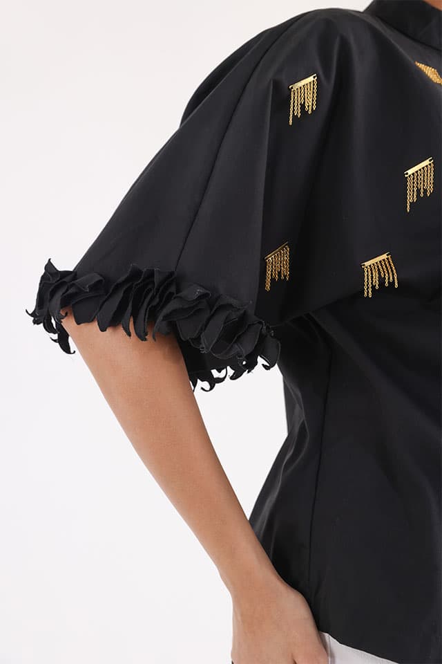 Thumbnail preview #6 for Sway Sleeve Kimono Shirt
