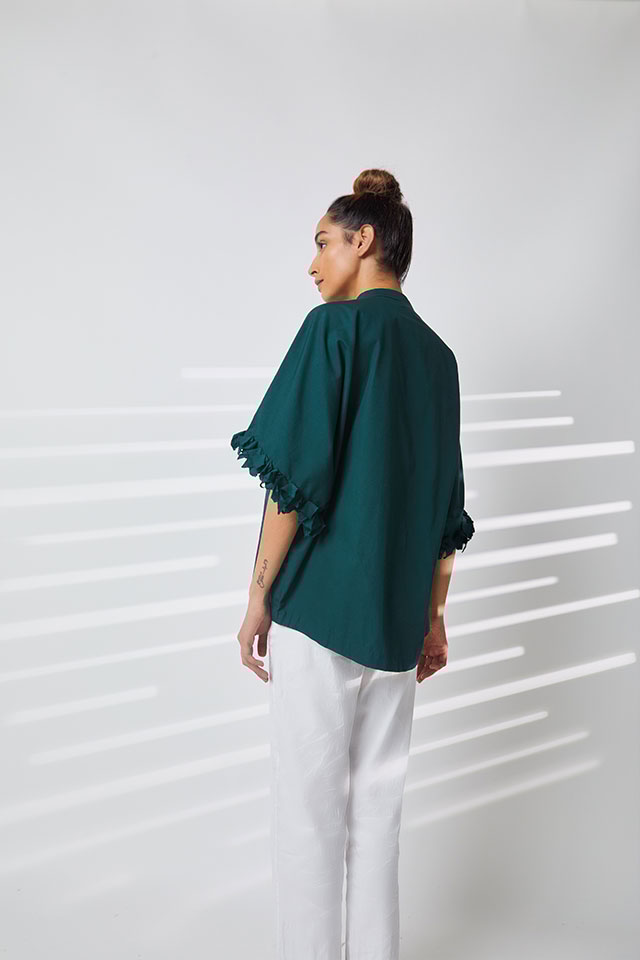 Thumbnail preview #2 for Sway Sleeve Kimono Shirt