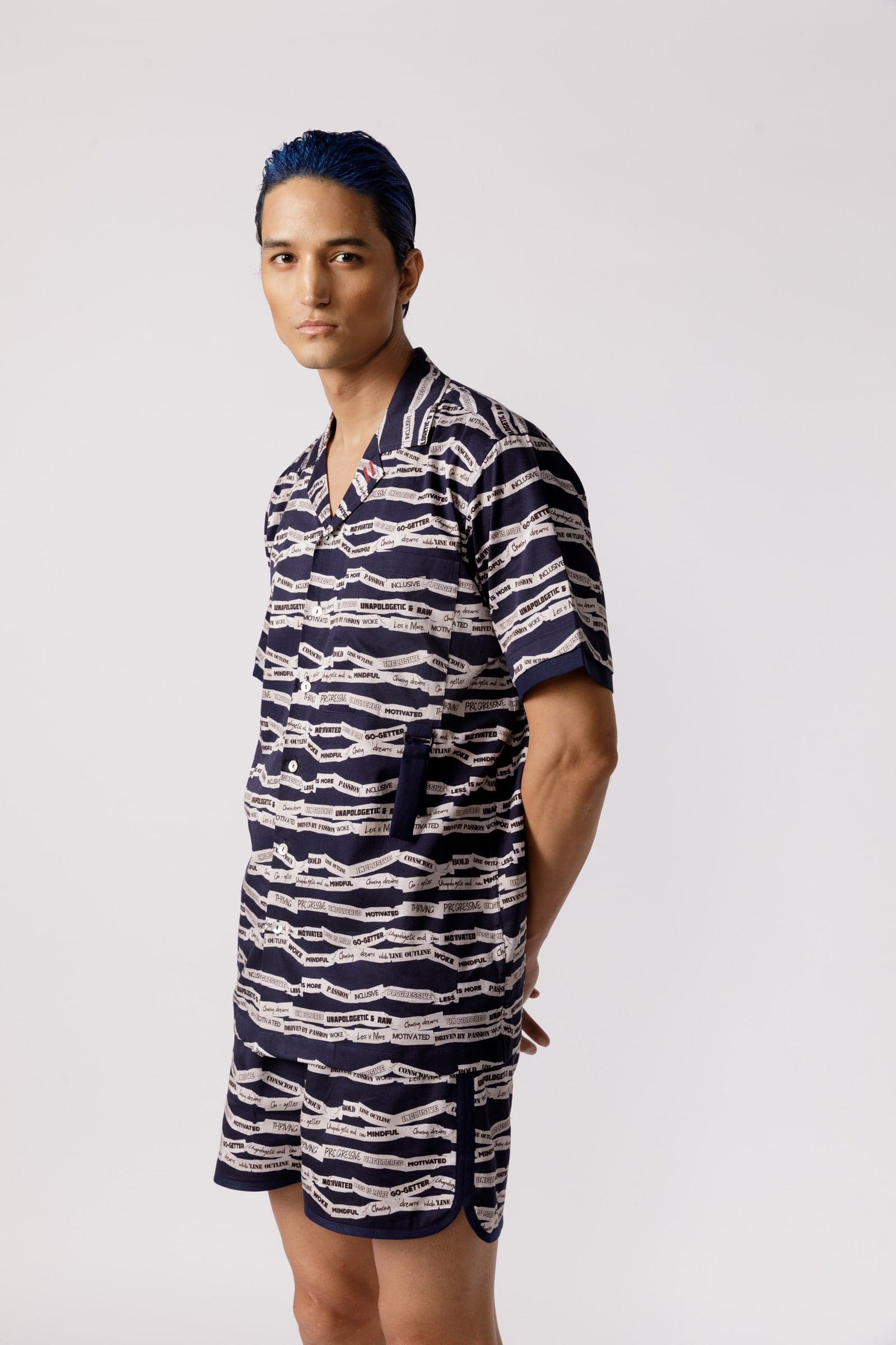 Thumbnail preview #3 for Scratchy print resort shirt