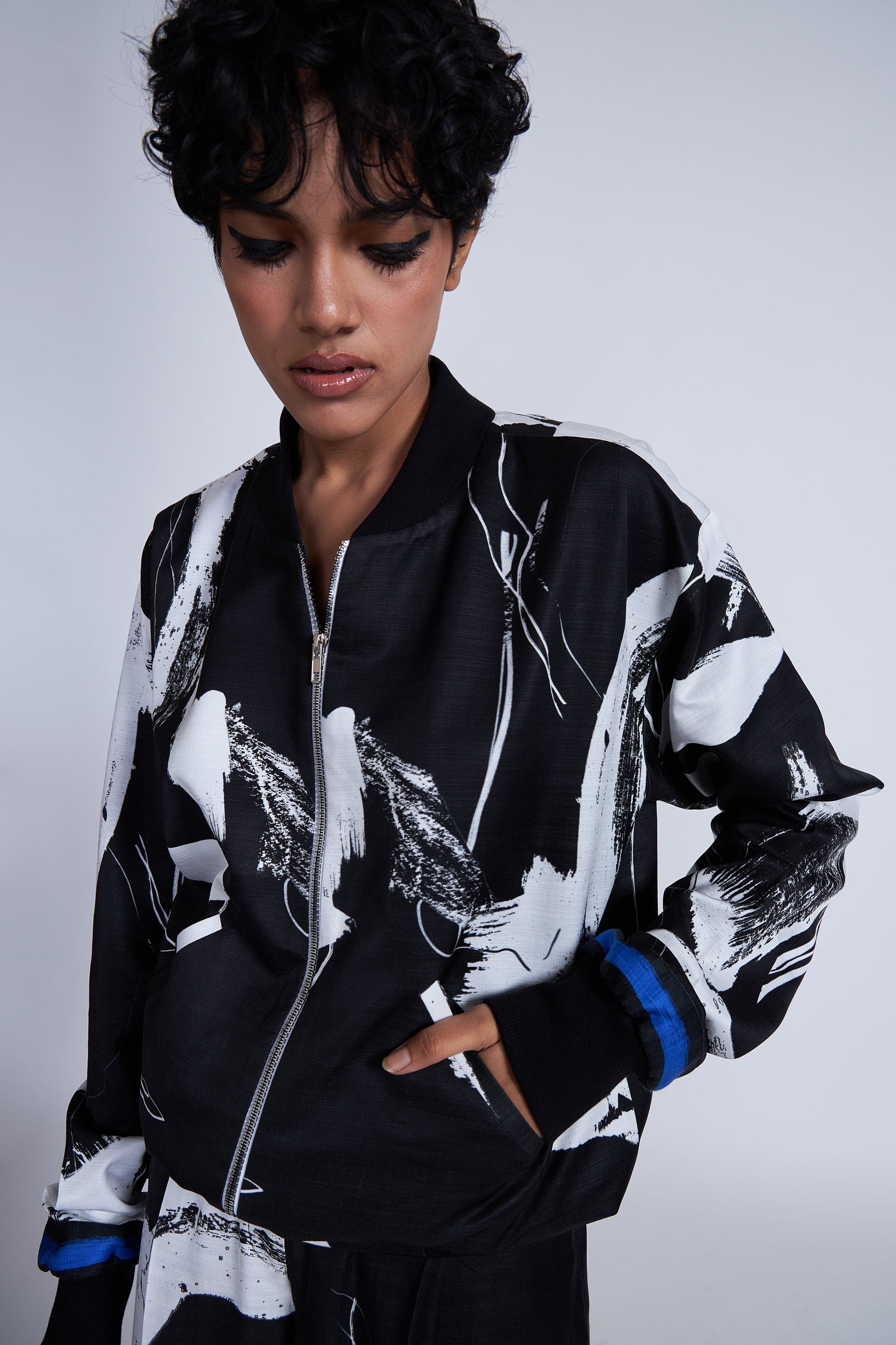 Tazaki Women's Bomber Jacket, a product by Advait India