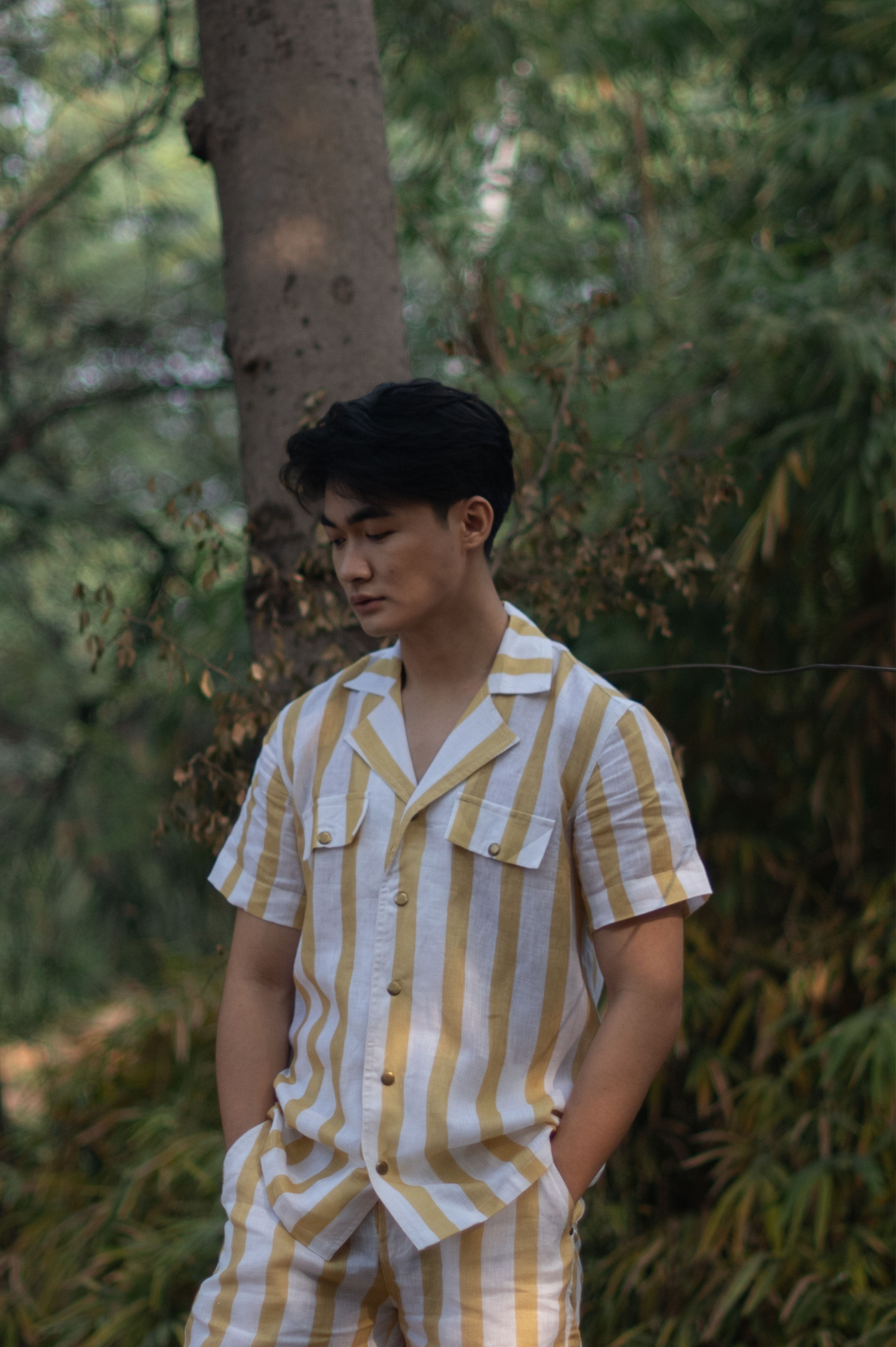 Thumbnail preview #0 for Okinawa Safari Shirt Menswear- Printed
