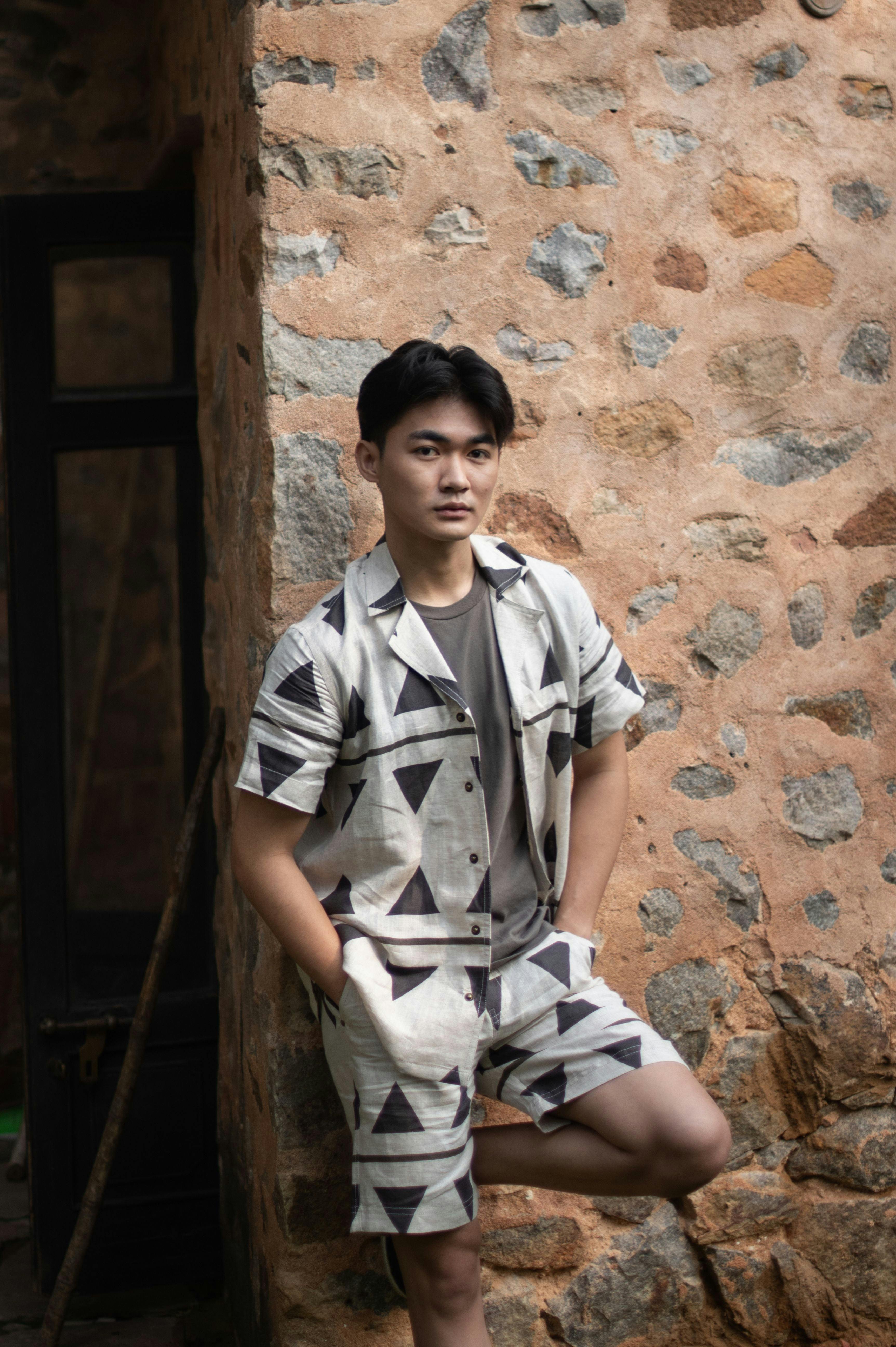 Thumbnail preview #0 for Okinawa Safari Shirt Menswear- Printed