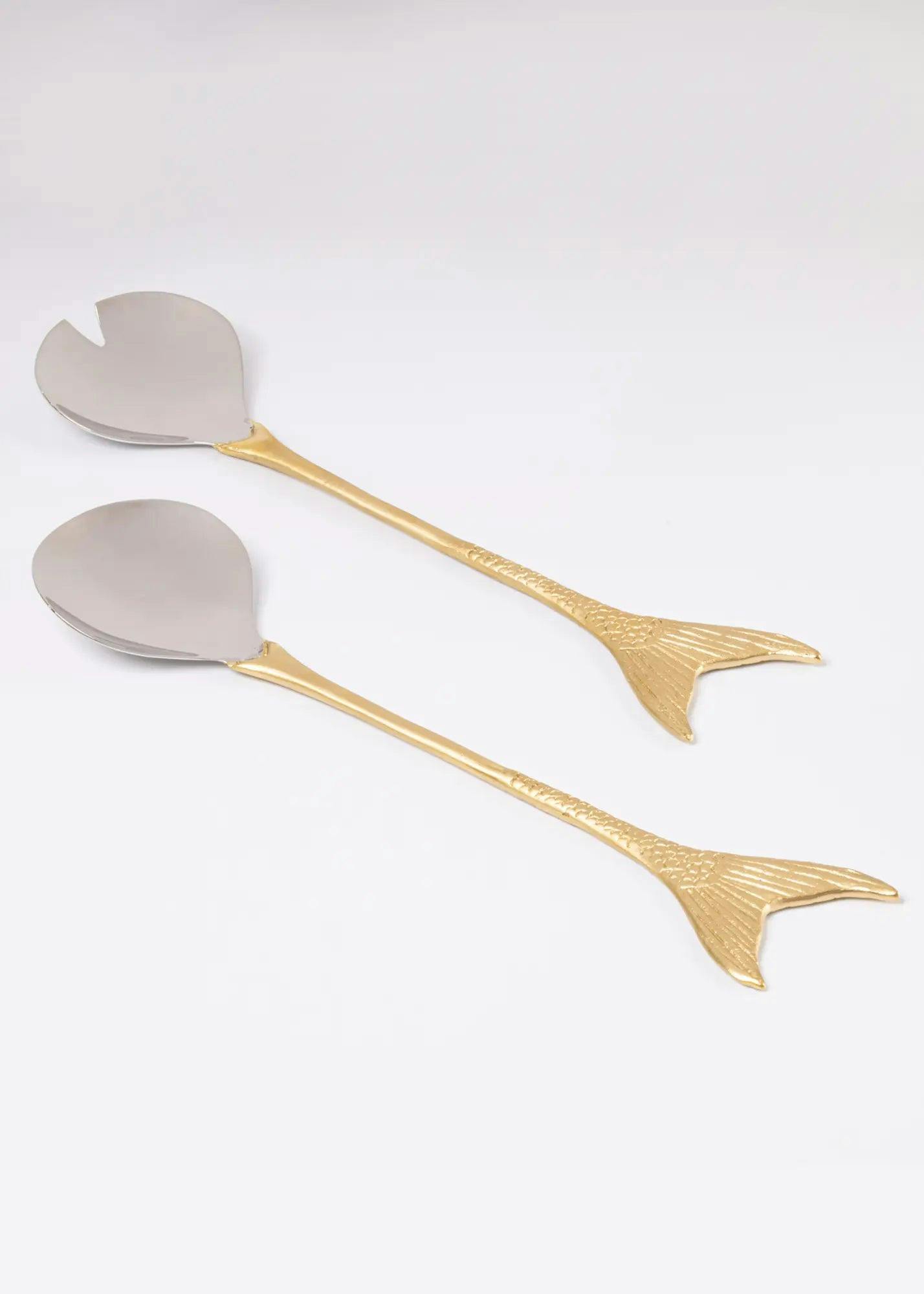 Mermaid Salad Server Set, a product by Gado Living