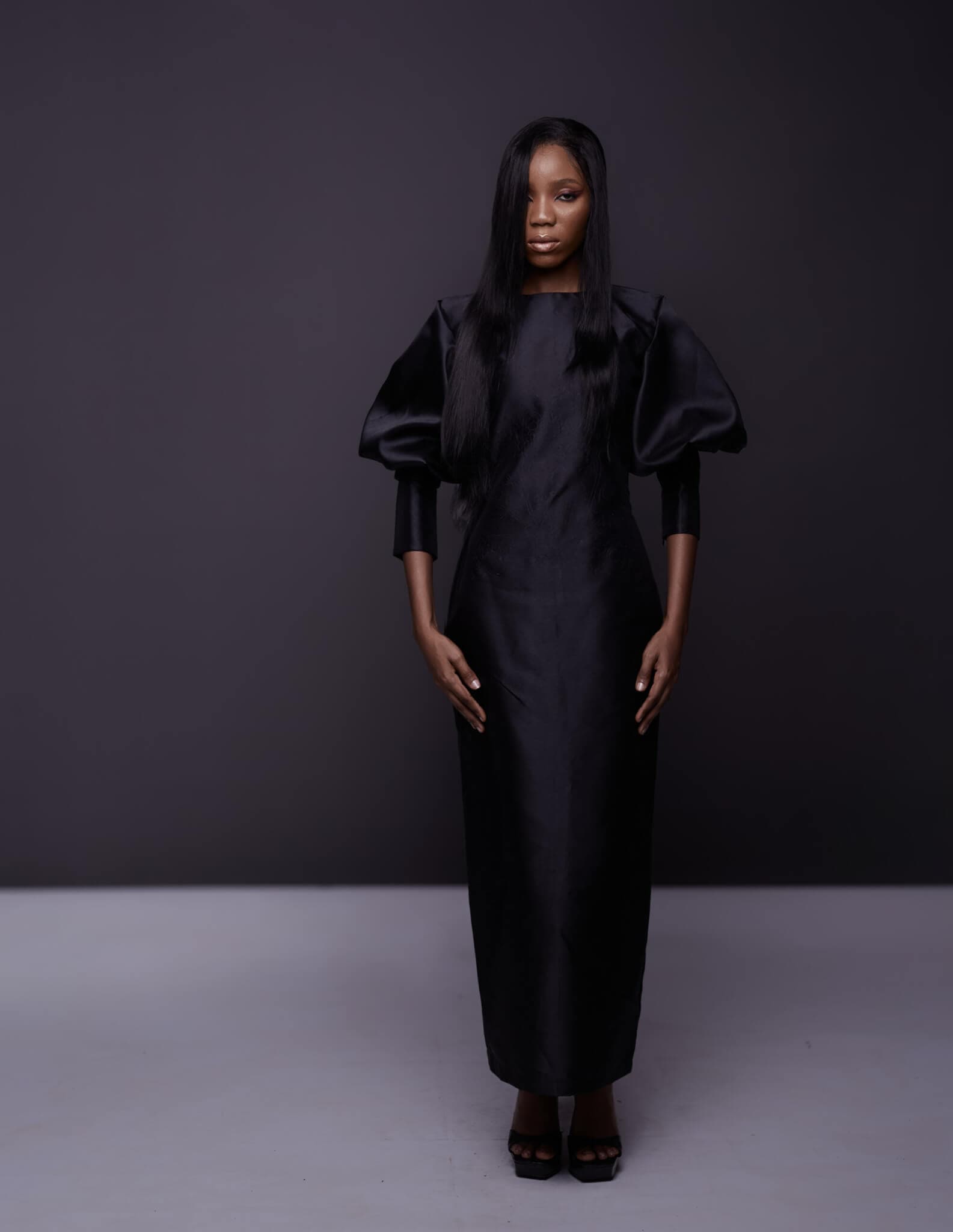Thumbnail preview #2 for The Siah Puff dress