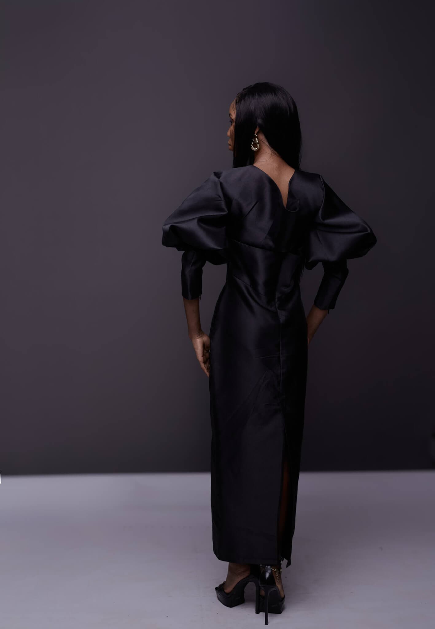 Thumbnail preview #1 for The Siah Puff dress