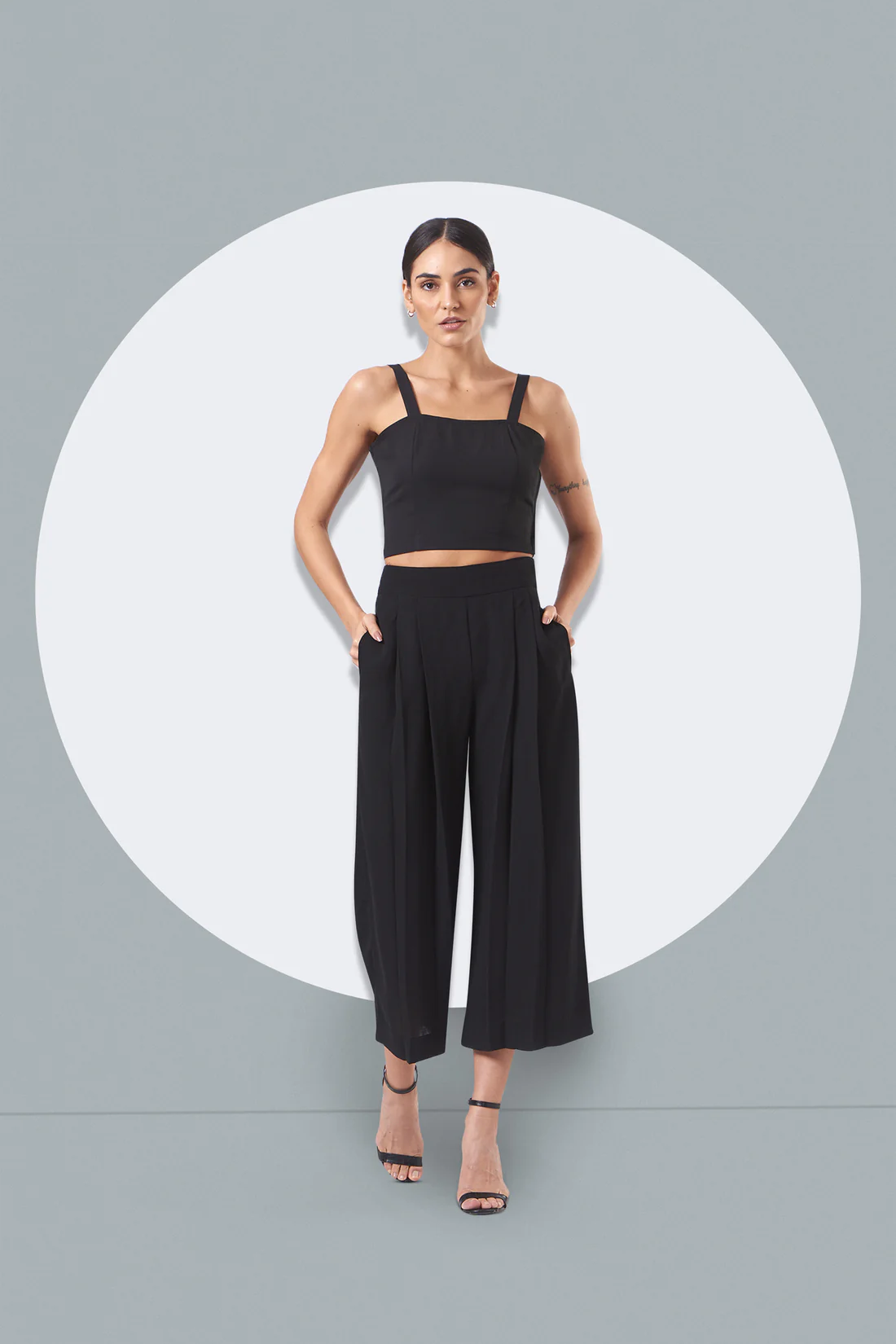 Thumbnail preview #3 for Cropped Culottes