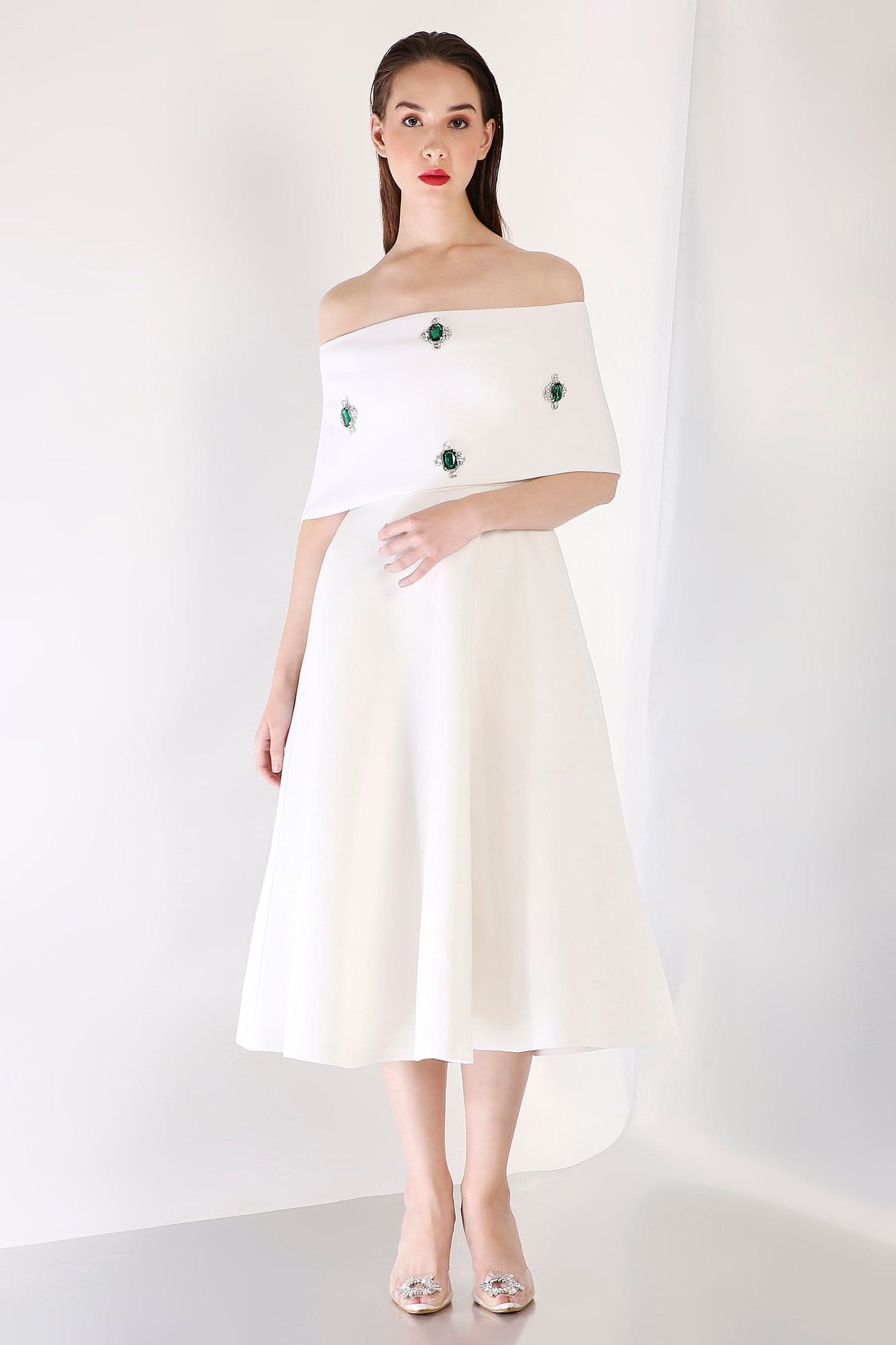 Gaia + Emerald Studded Wrap, a product by Ozeqo