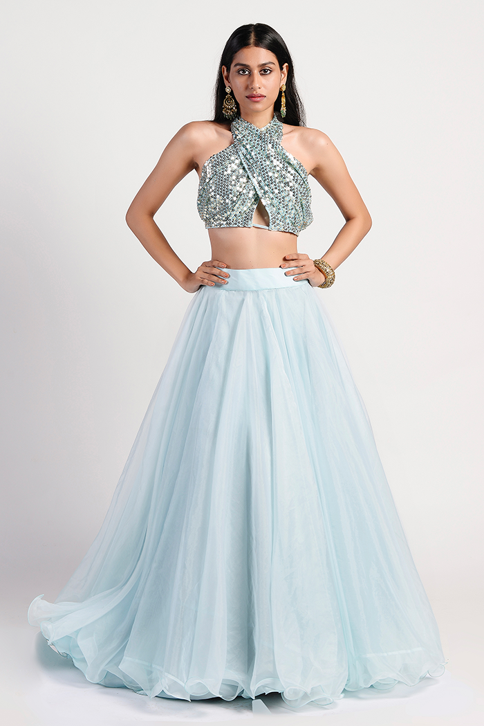 Elgian Lehenga, a product by Rishi and Vibhuti