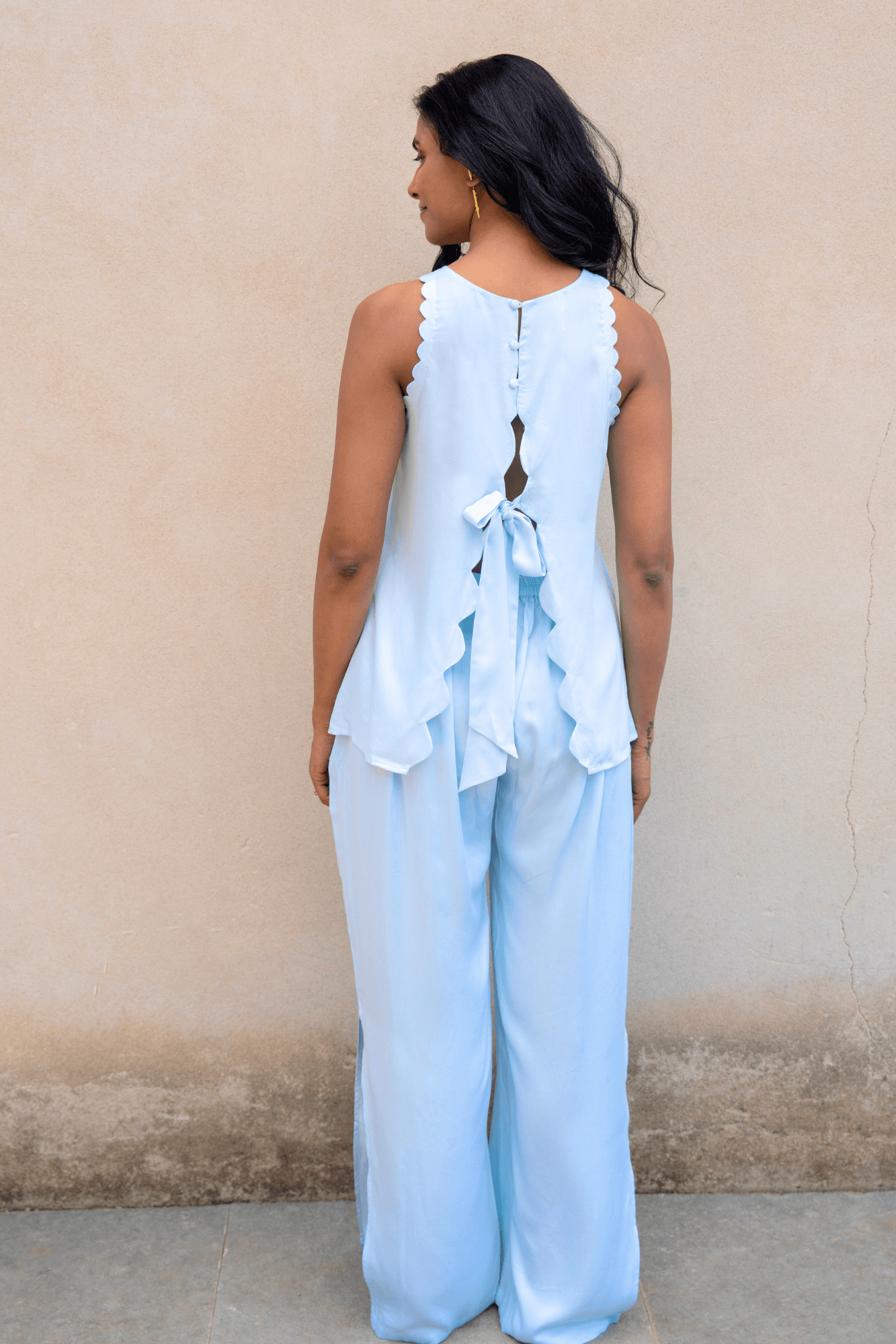 Thumbnail preview #2 for Bit of Blue Back knot Co-ord