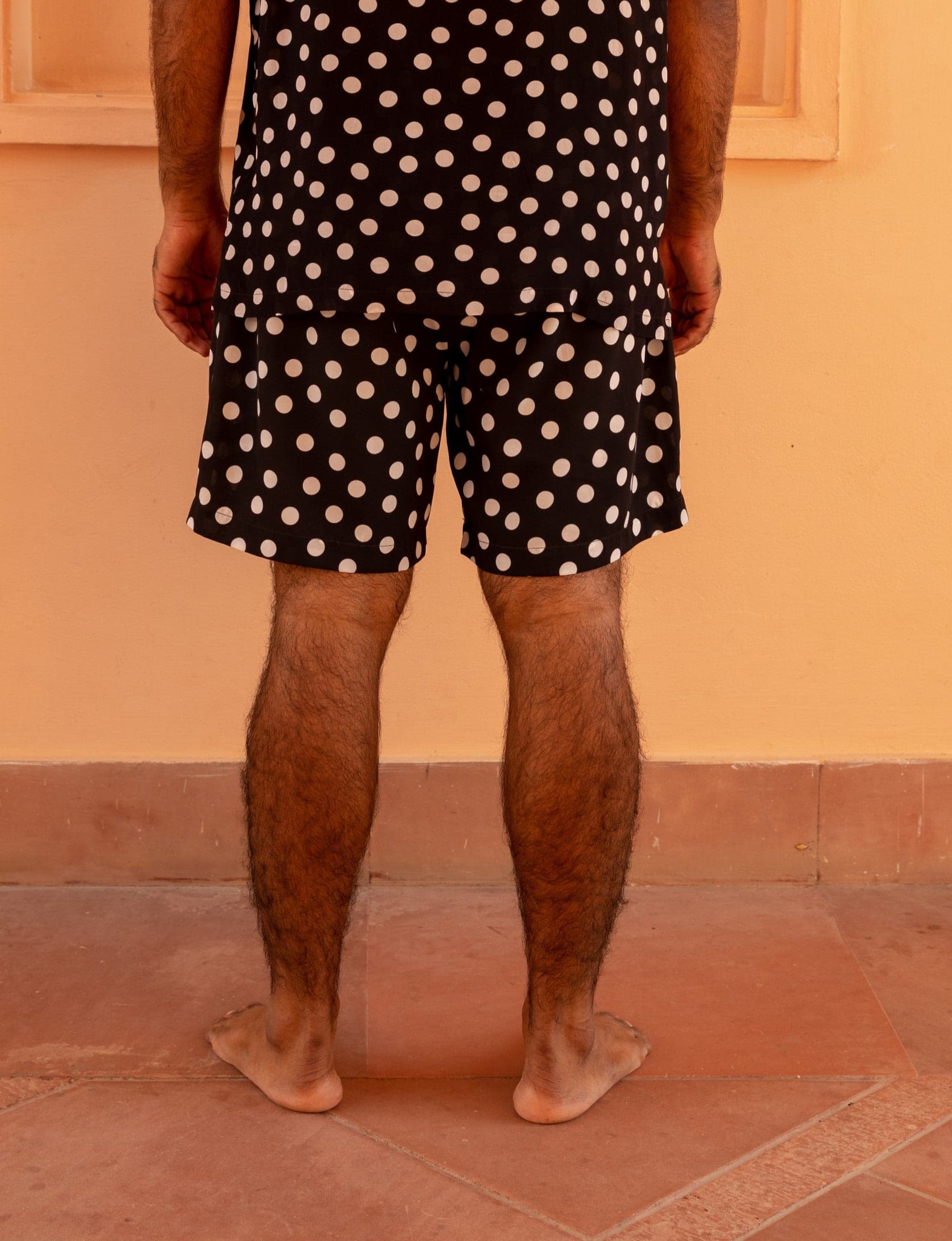 Thumbnail preview #2 for Swim Shorts - Noir Dot