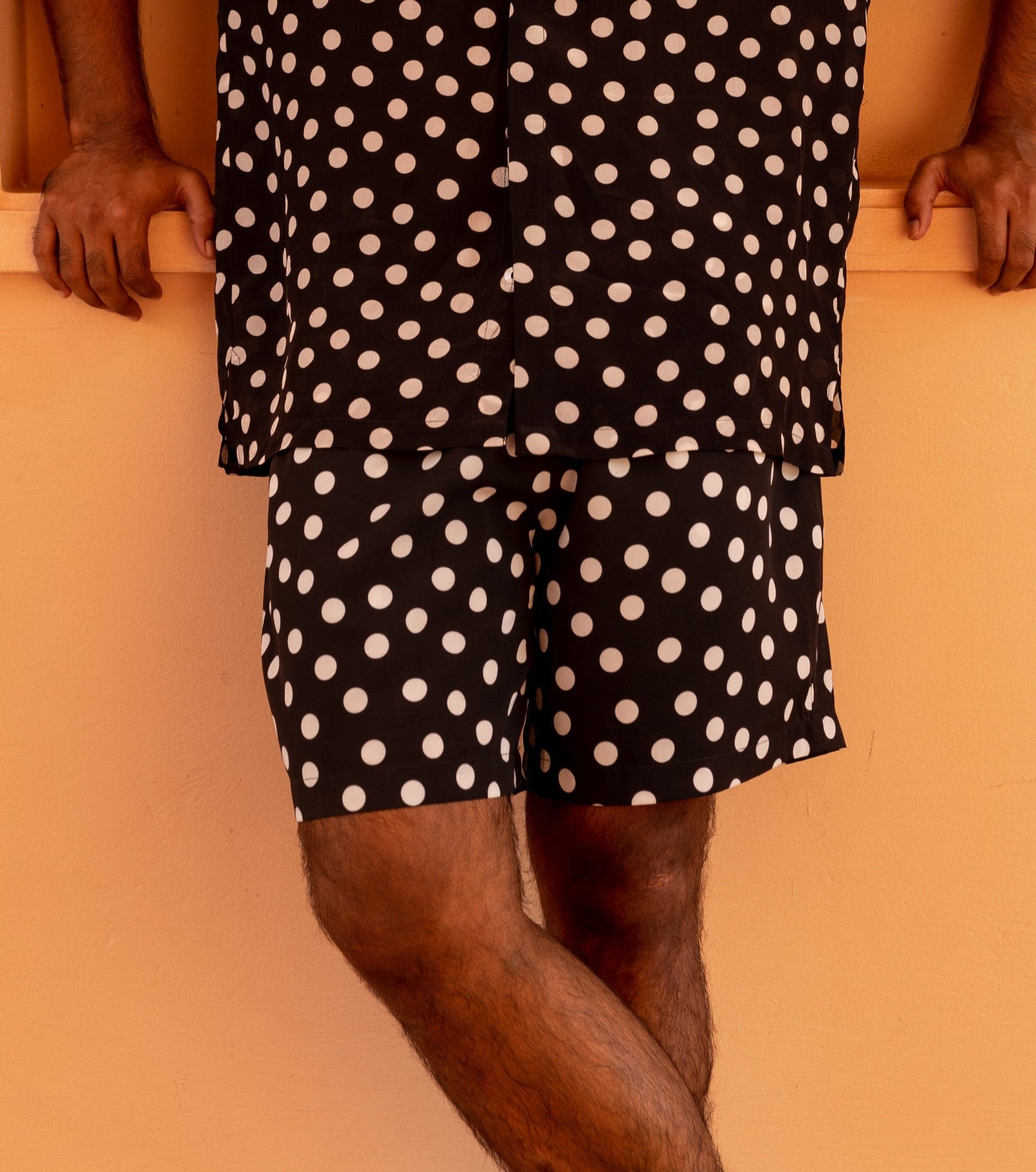 Thumbnail preview #0 for Swim Shorts - Noir Dot