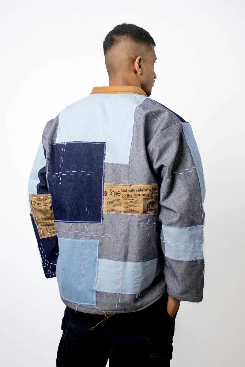 Thumbnail preview #1 for Sashiko Boro Jacket