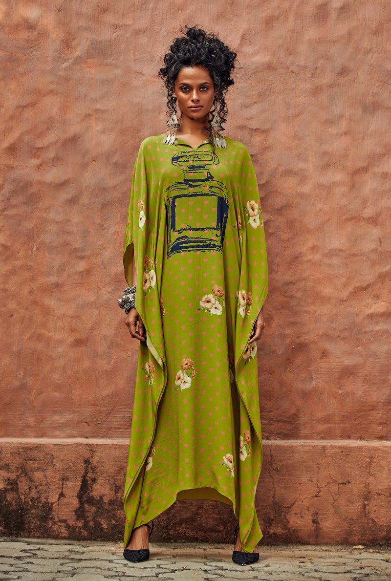 Thumbnail preview #0 for Green Kaftan