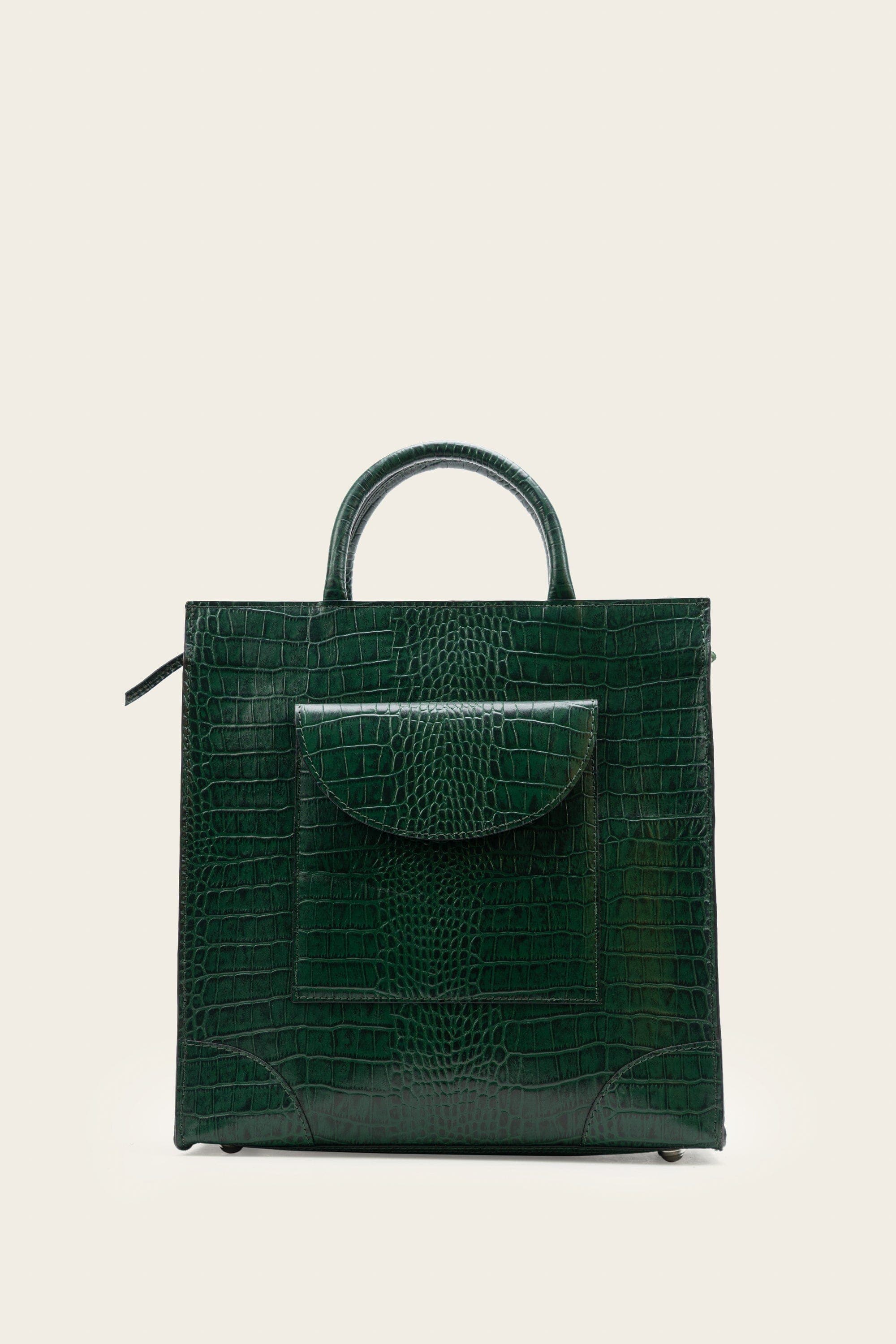 Box Tote Forest Green -Size 14, a product by Mistry 