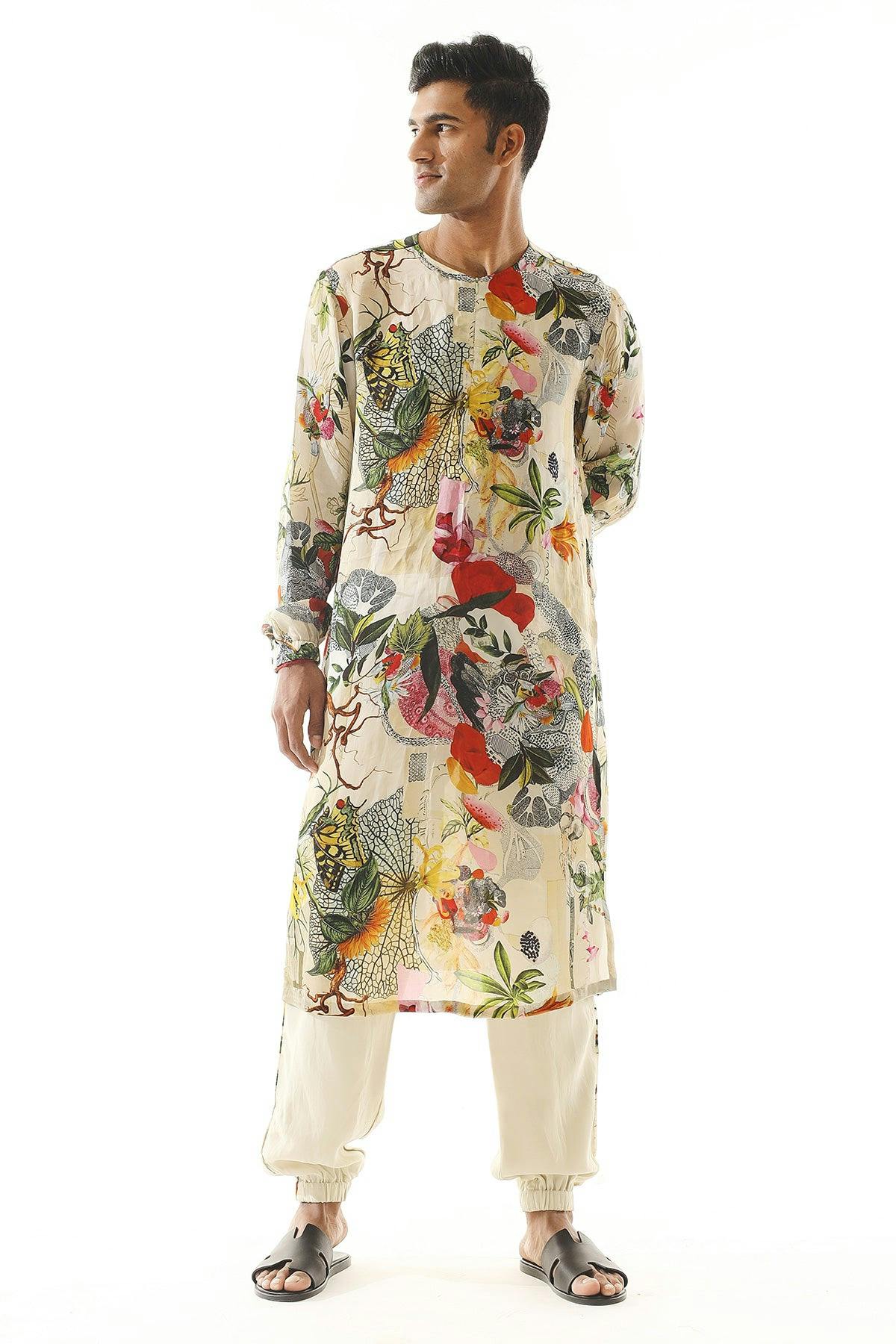 Printed Kurta With Pant Set, a product by Mahima Mahajan