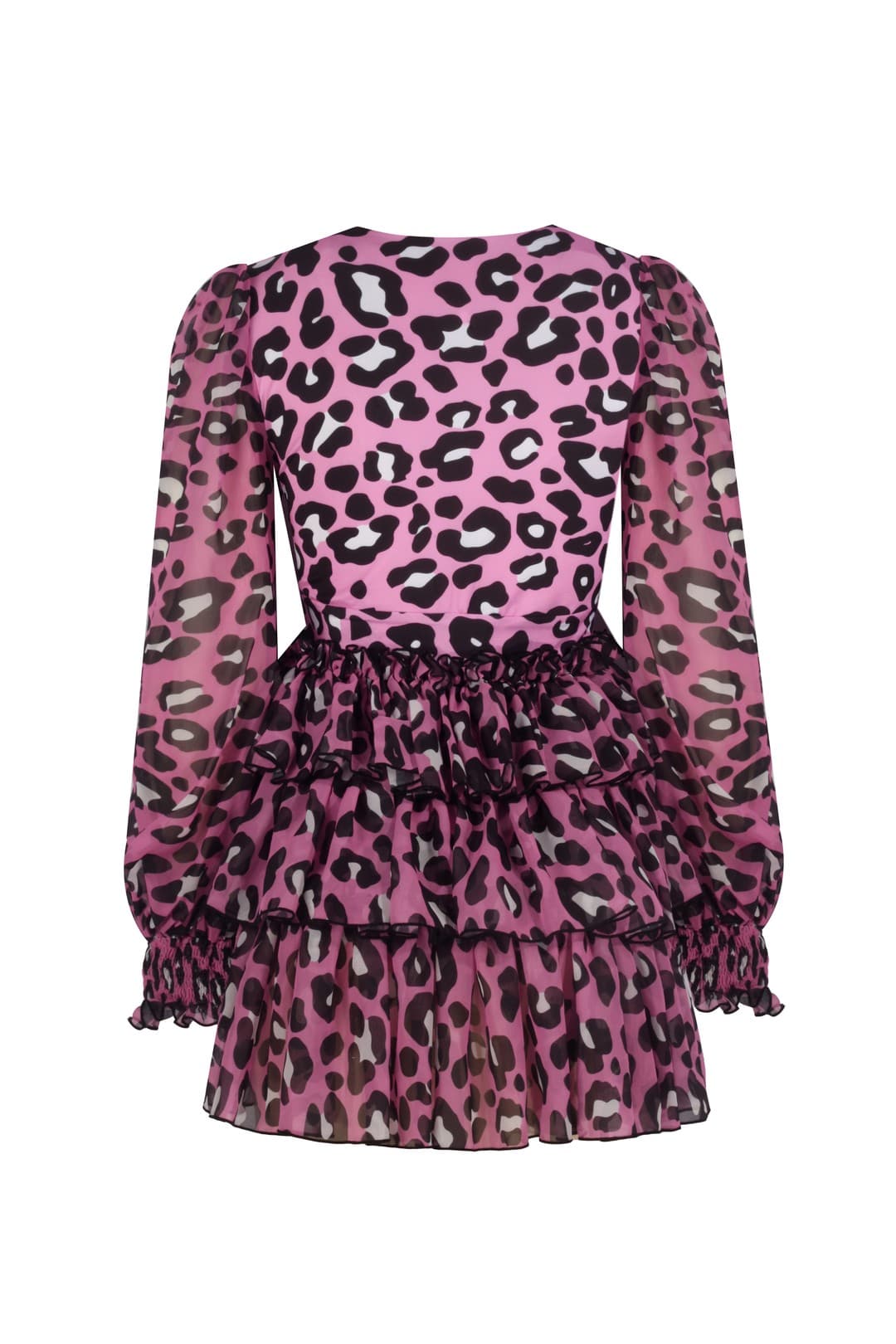 Thumbnail preview #1 for Margarita Pink Leo Dress