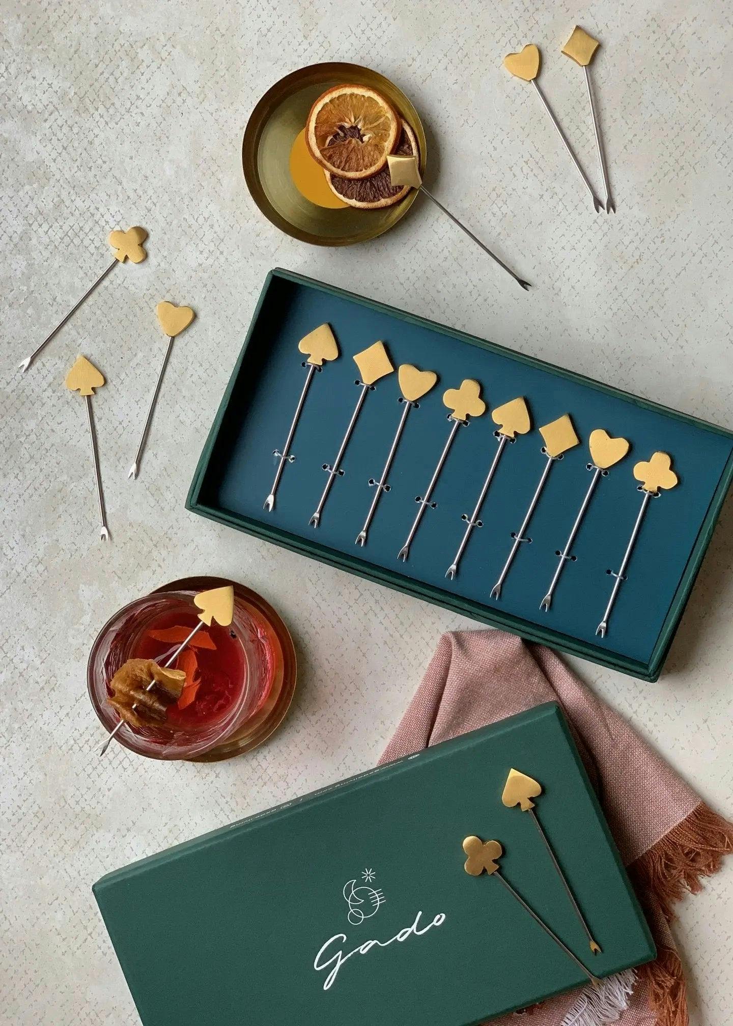 Thumbnail preview #0 for King Little Cocktail Picks - set of 8