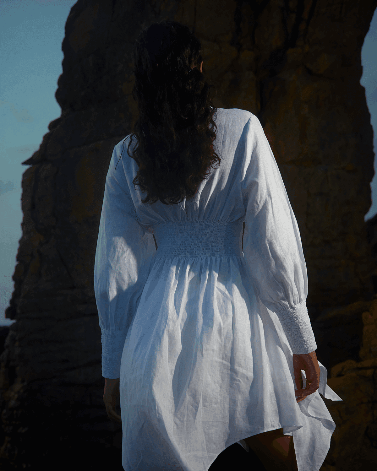 Thumbnail preview #3 for RUCHED SHIRT DRESS (W)