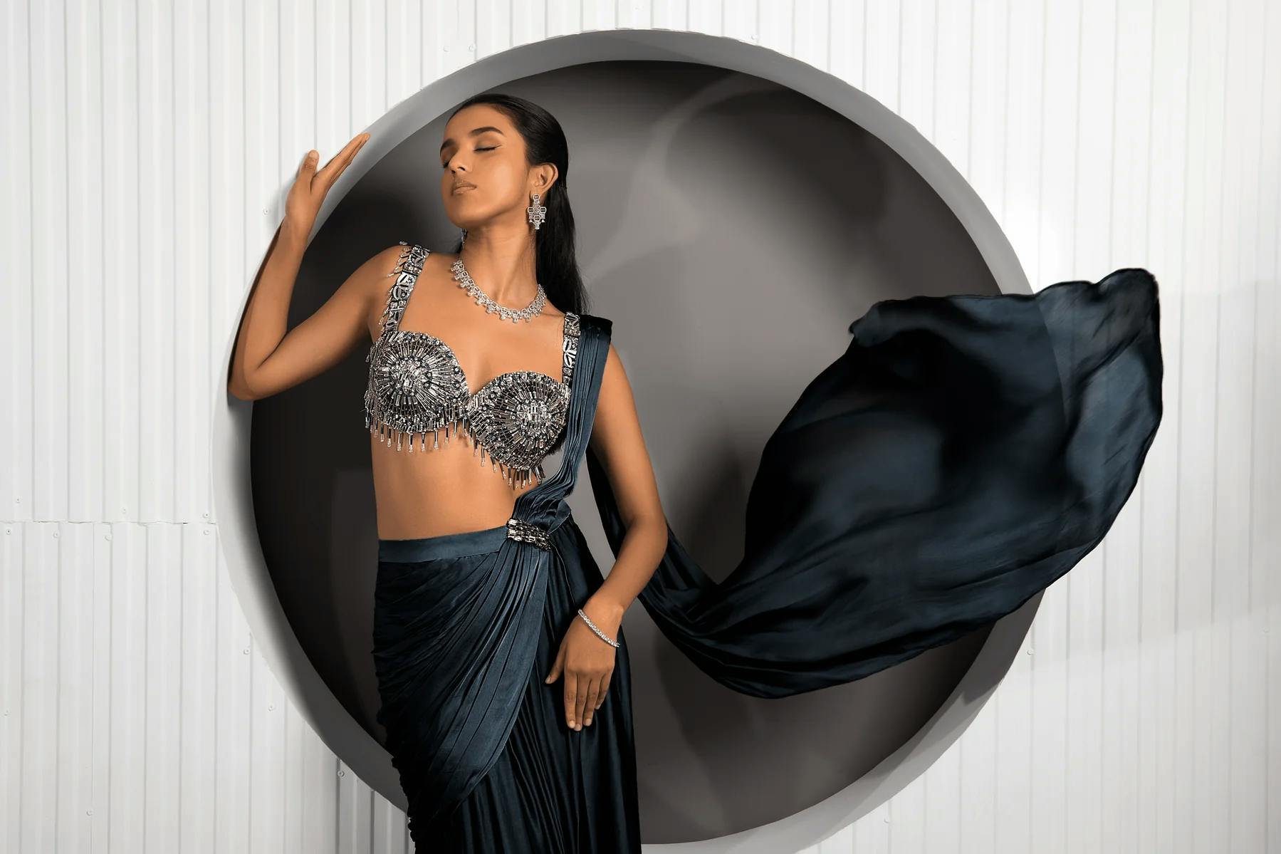 Thumbnail preview #5 for Jade Saree