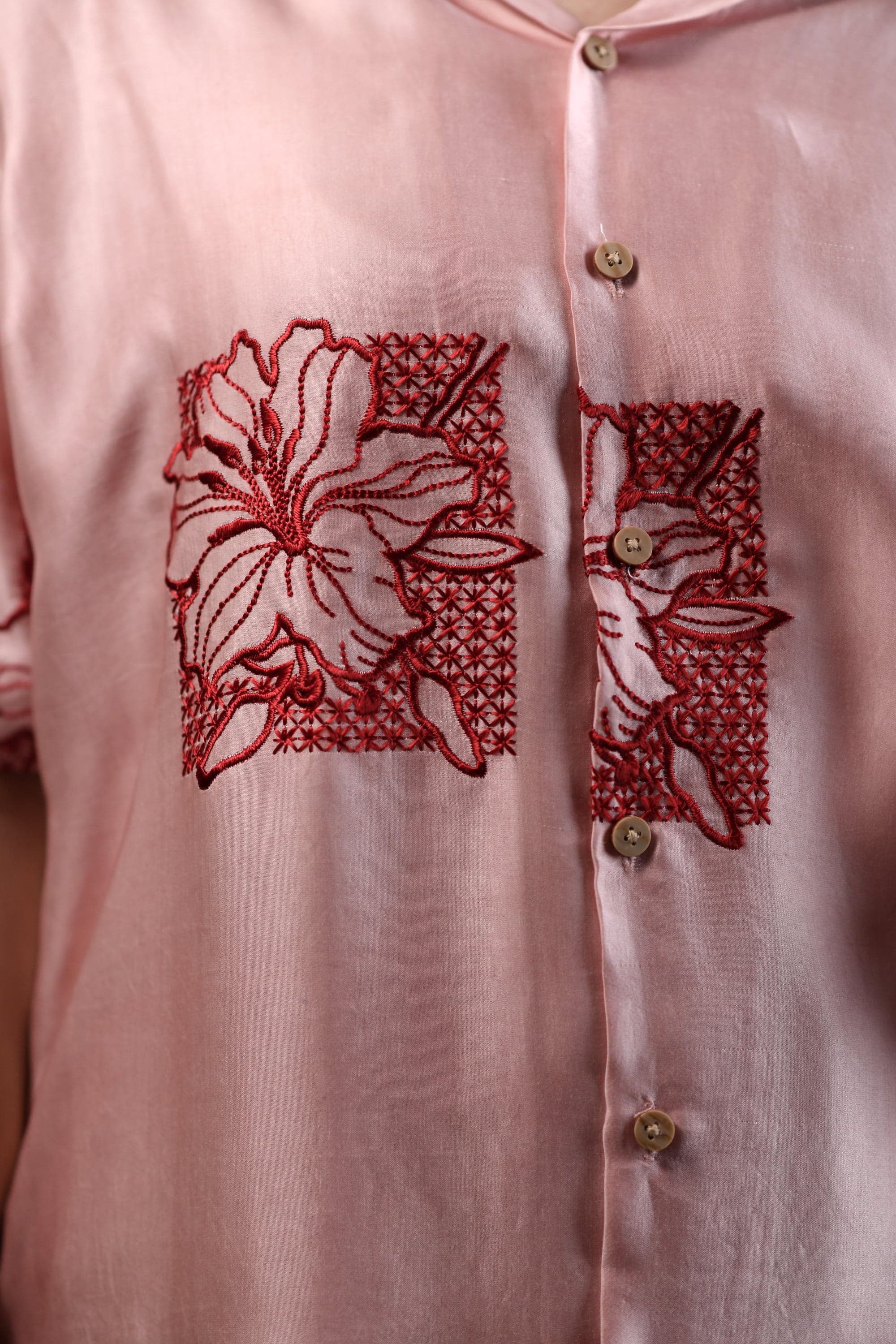 Thumbnail preview #1 for Red Lillis | Guava Pink | Unisex Lounge Shirt