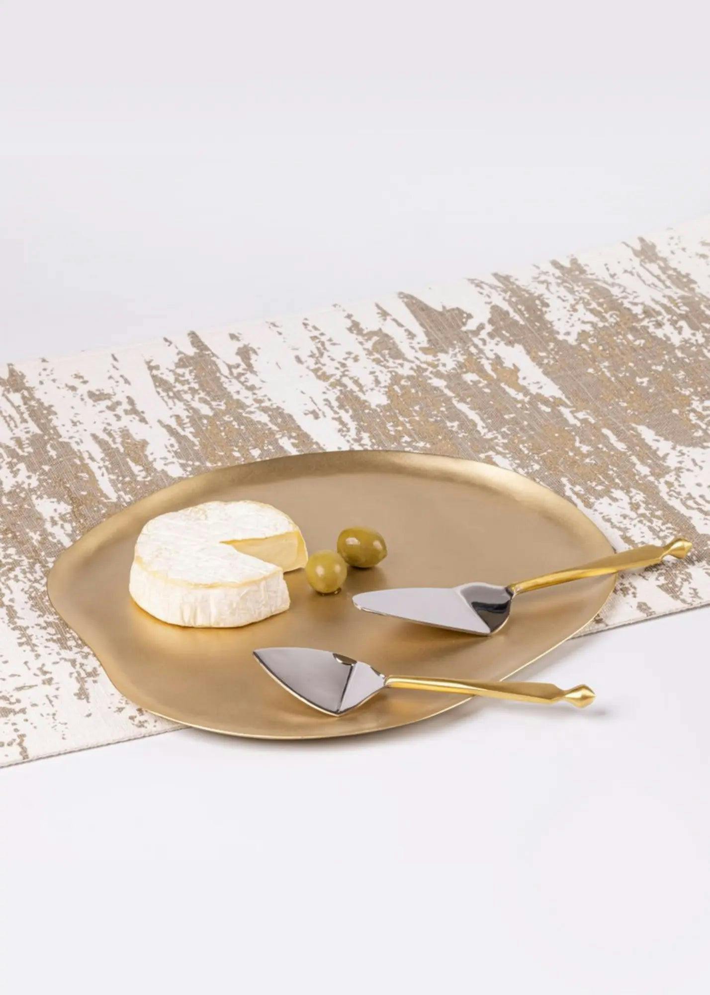 Haifa Brass Platter, a product by Gado Living