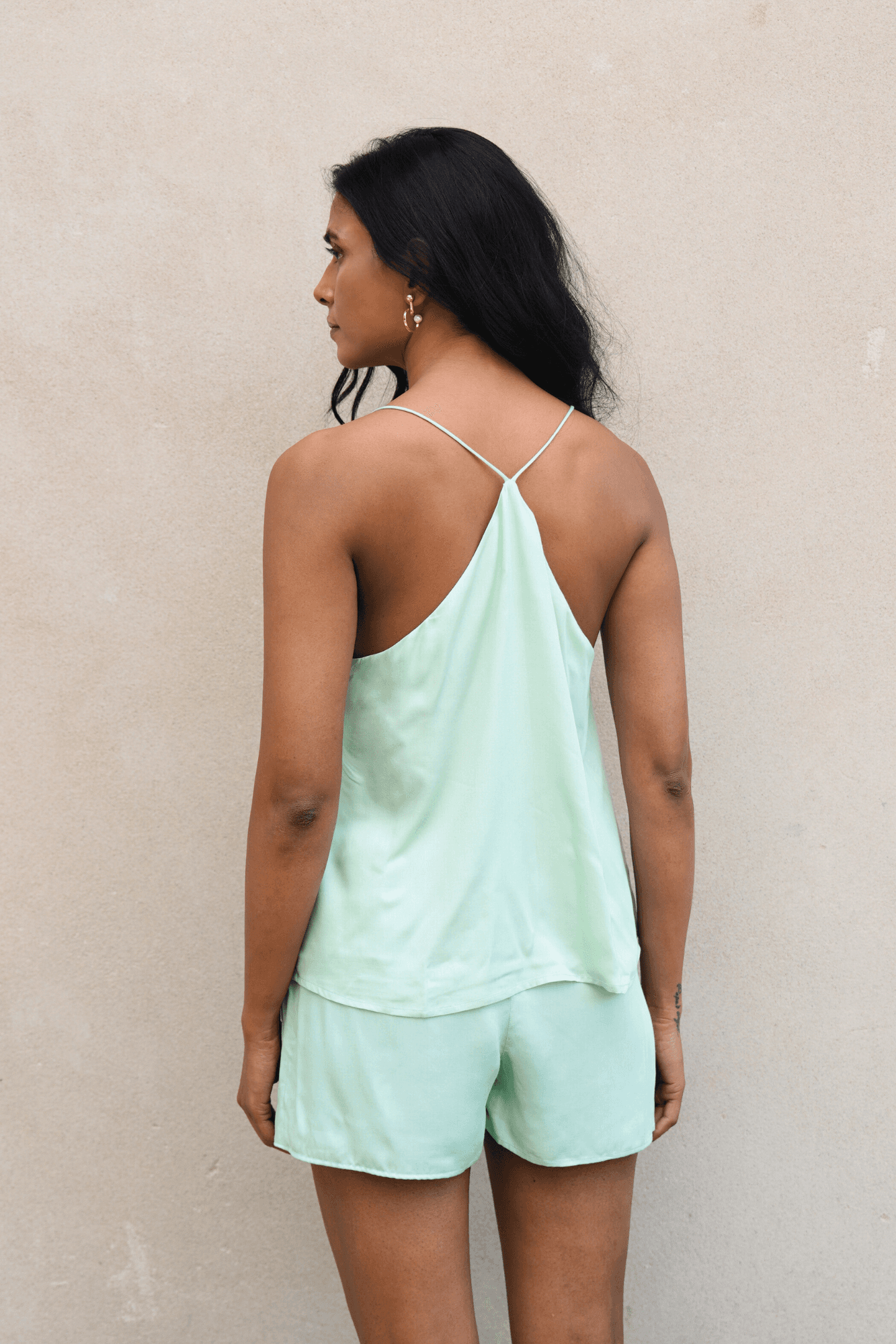 Thumbnail preview #1 for Sage Green Camisole set