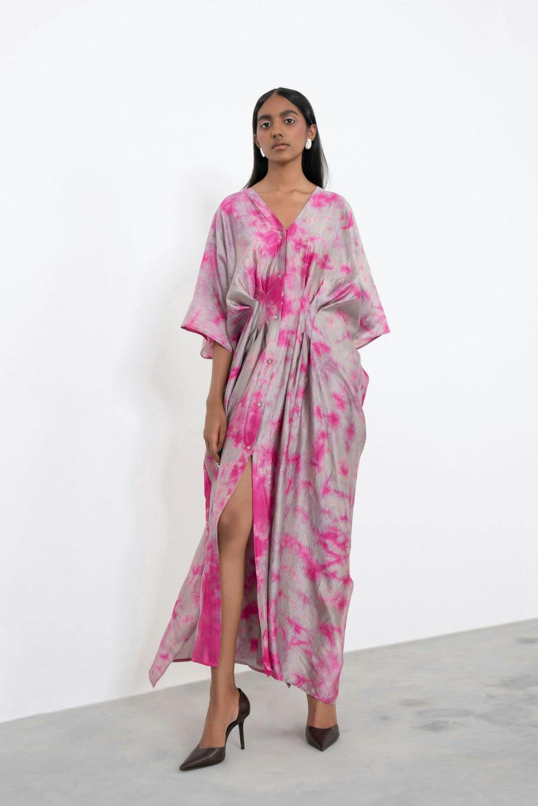 Bougainvillea Cloud Kaftan, a product by Corpora Studio