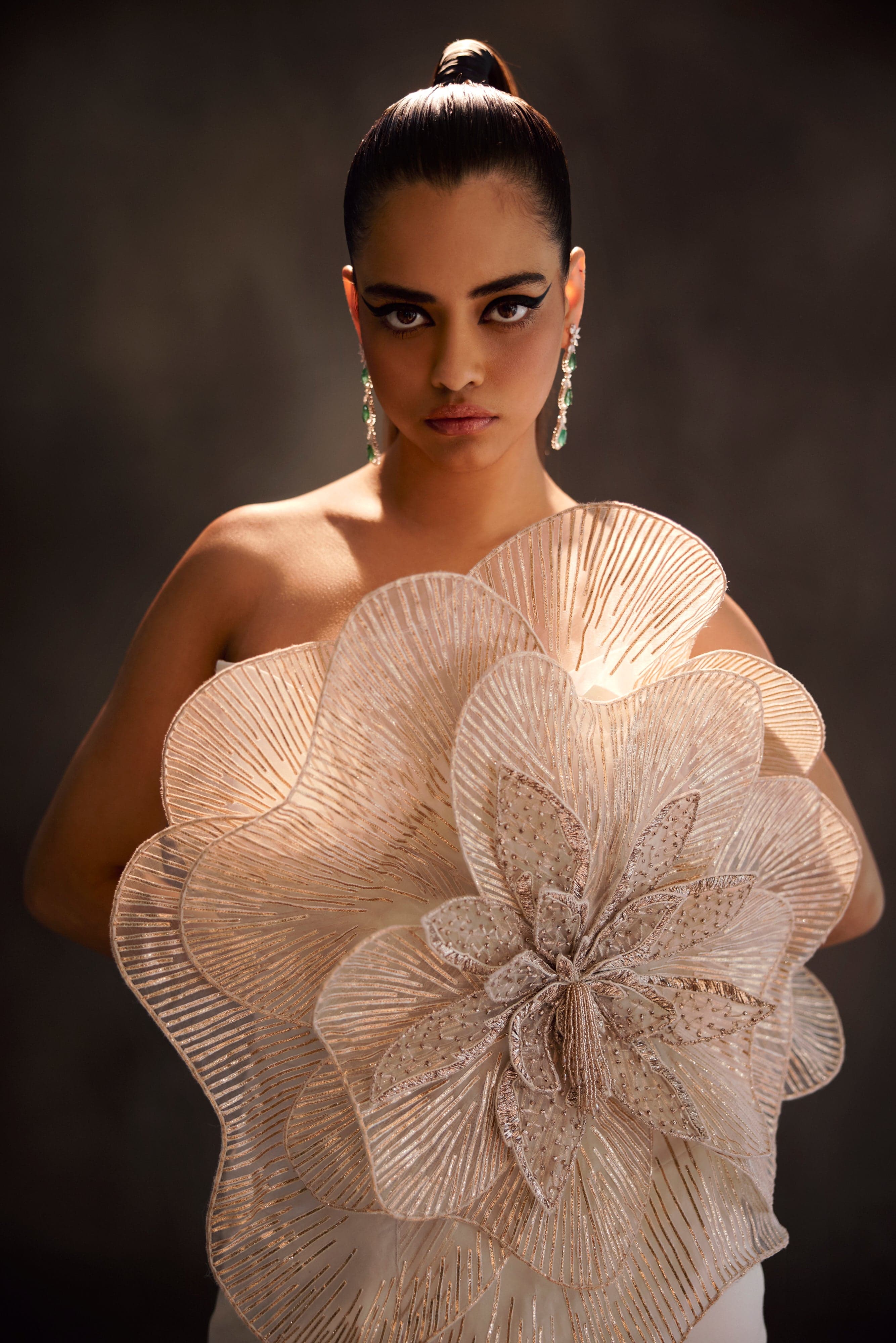 Thumbnail preview #3 for Ivory Cocktail Dress