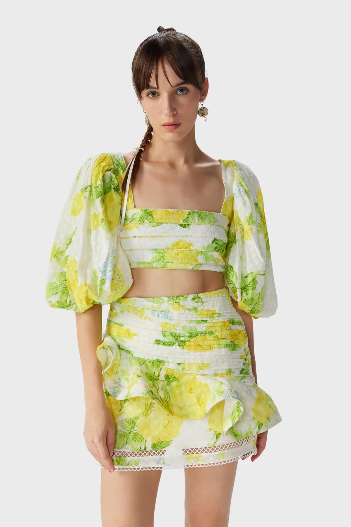 Thumbnail preview #1 for Fleur Crop Top