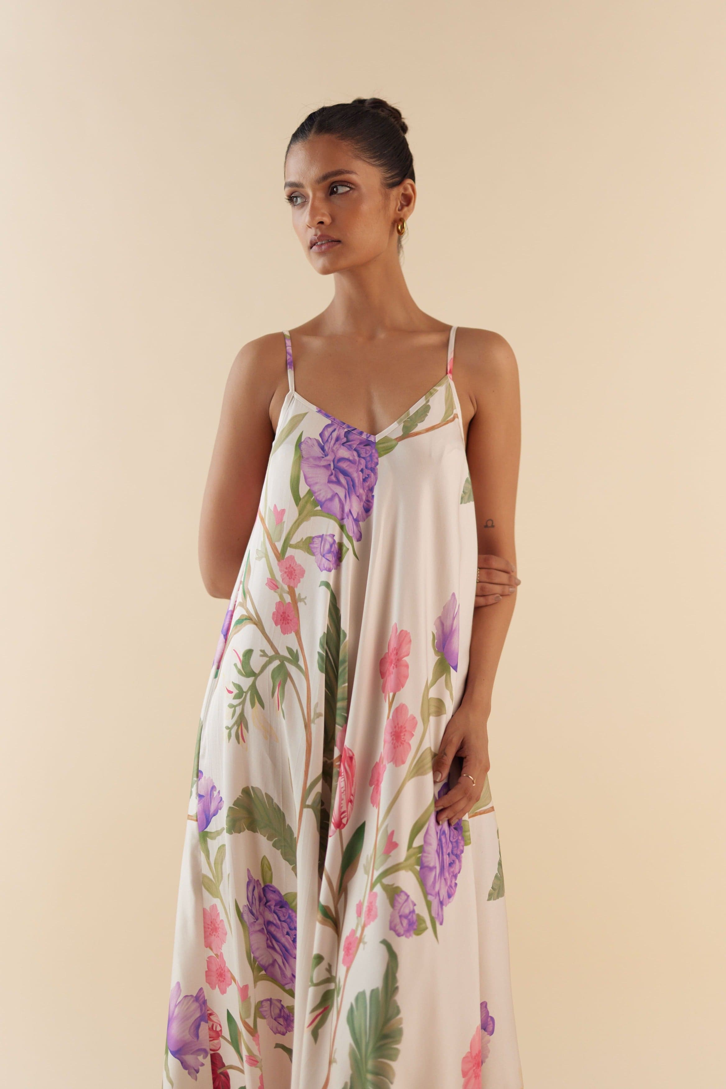 Thumbnail preview #2 for Floral Dream Lounge Cami Dress