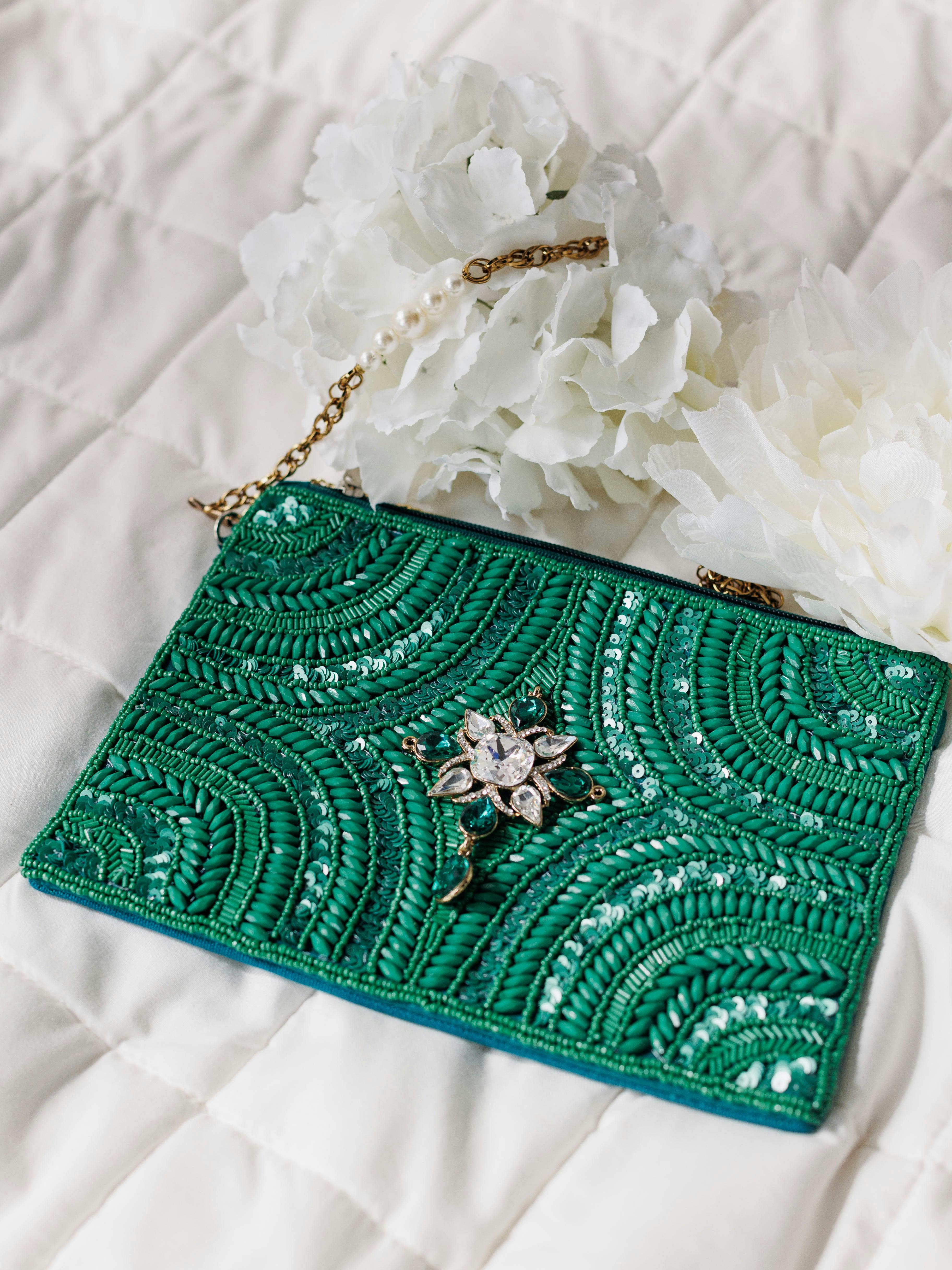 Thumbnail preview #0 for Sitara Bag Green