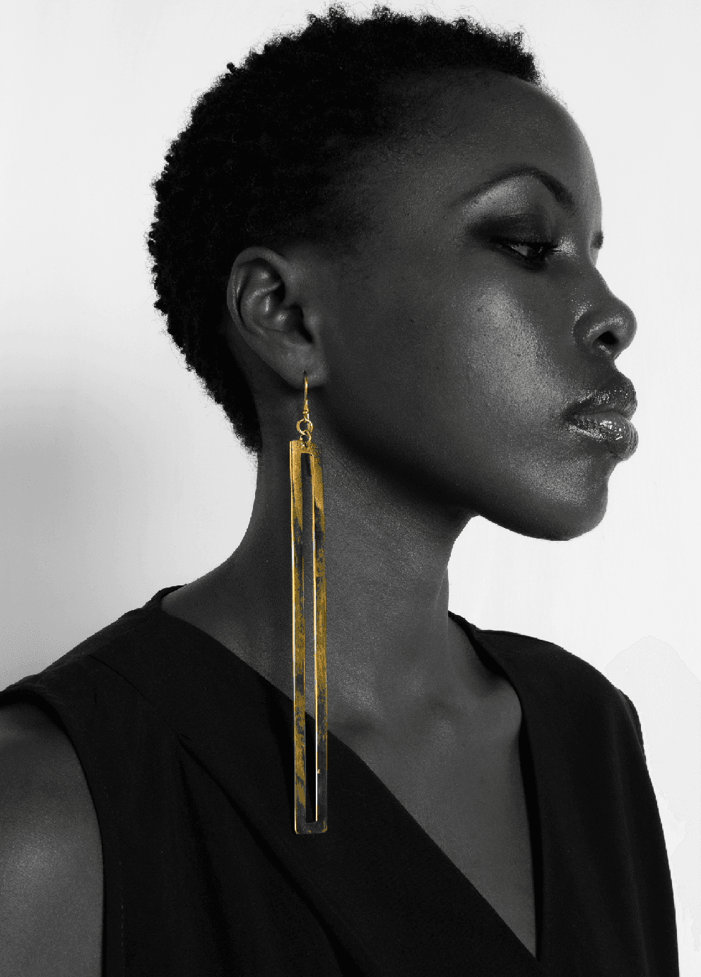 Aode Brass Earrings, a product by Adele Dejak