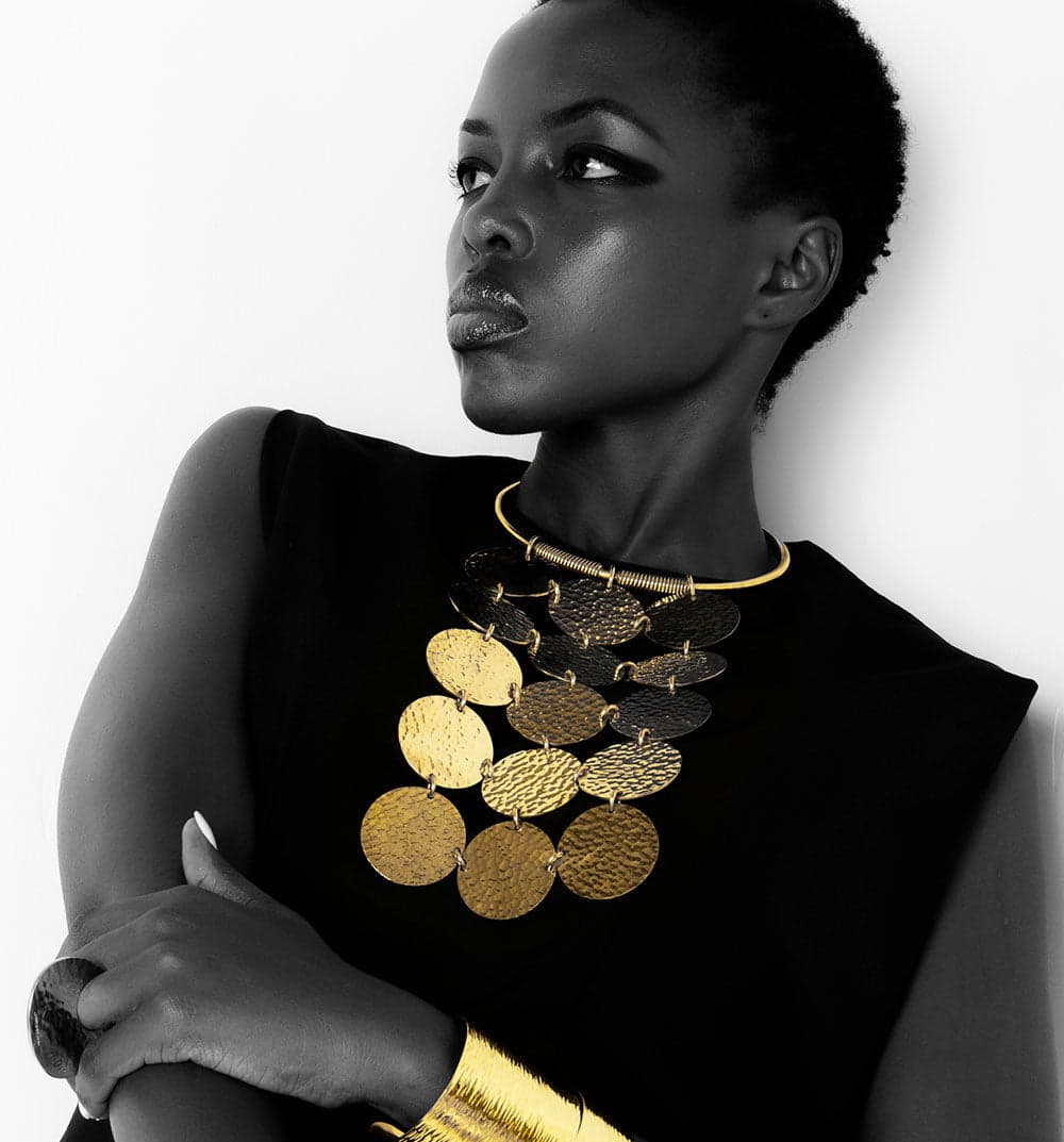 Thumbnail preview #1 for Faridah Statement Neckpiece