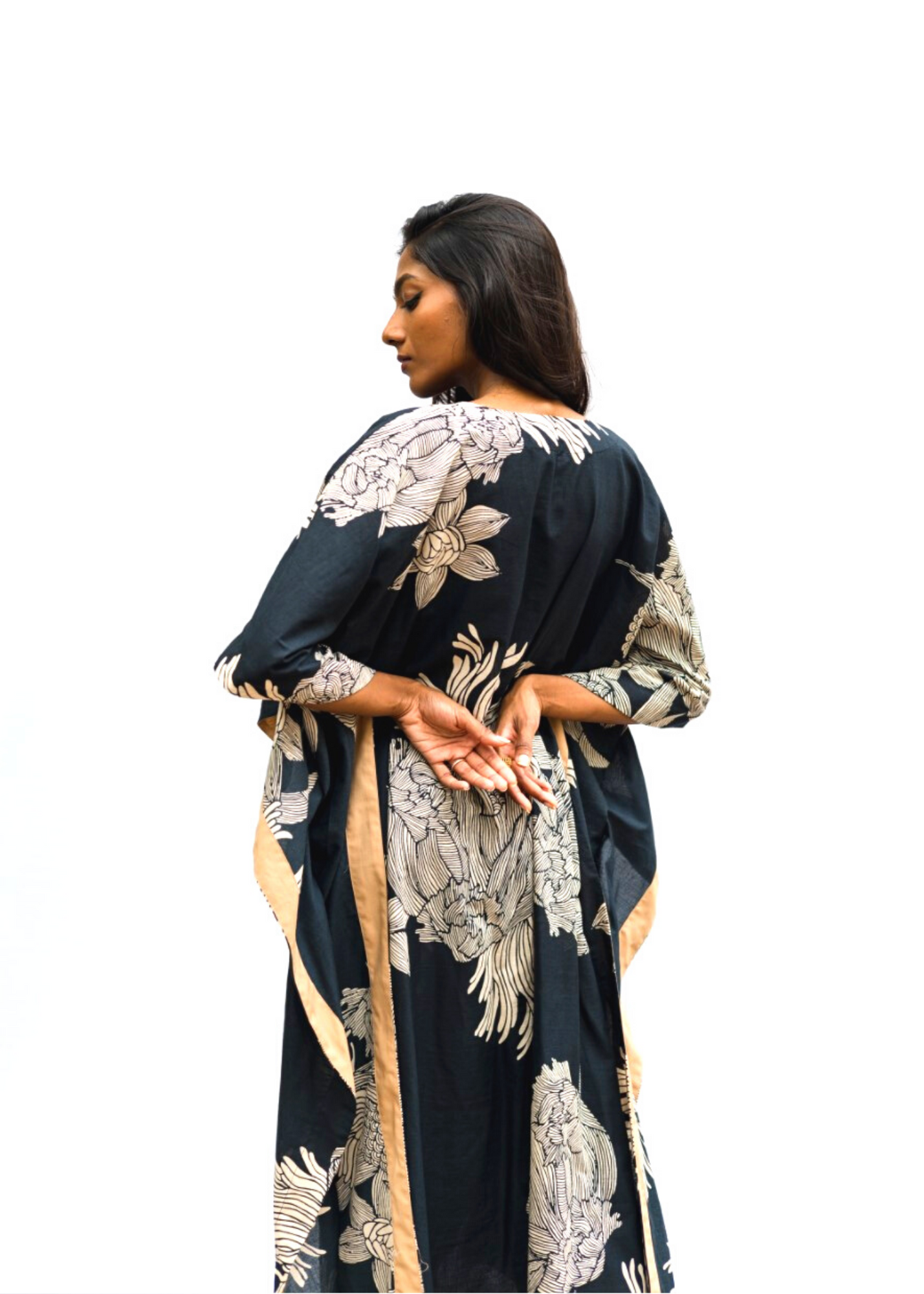 Thumbnail preview #2 for Surya Caftan - Black Satori