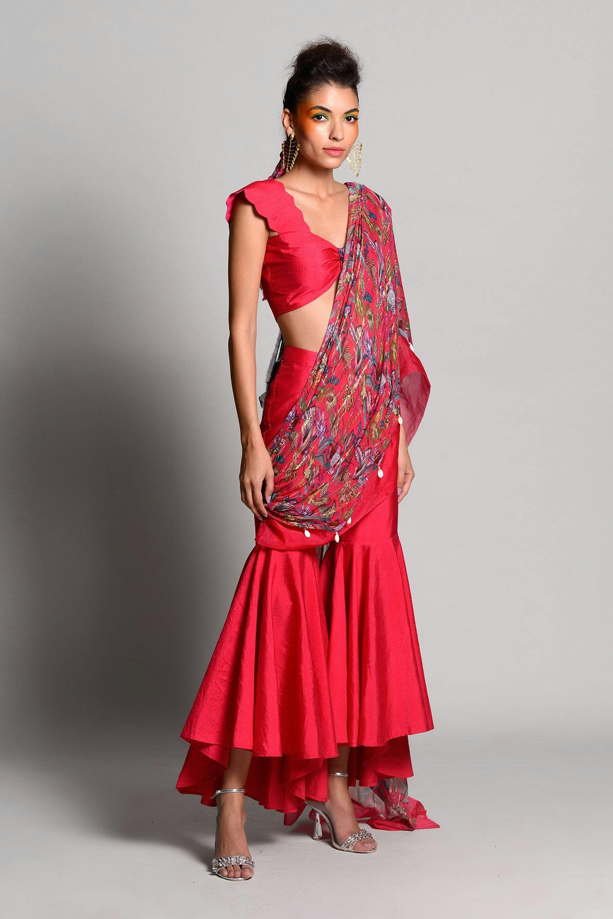 Thumbnail preview #1 for Date Pant Saree