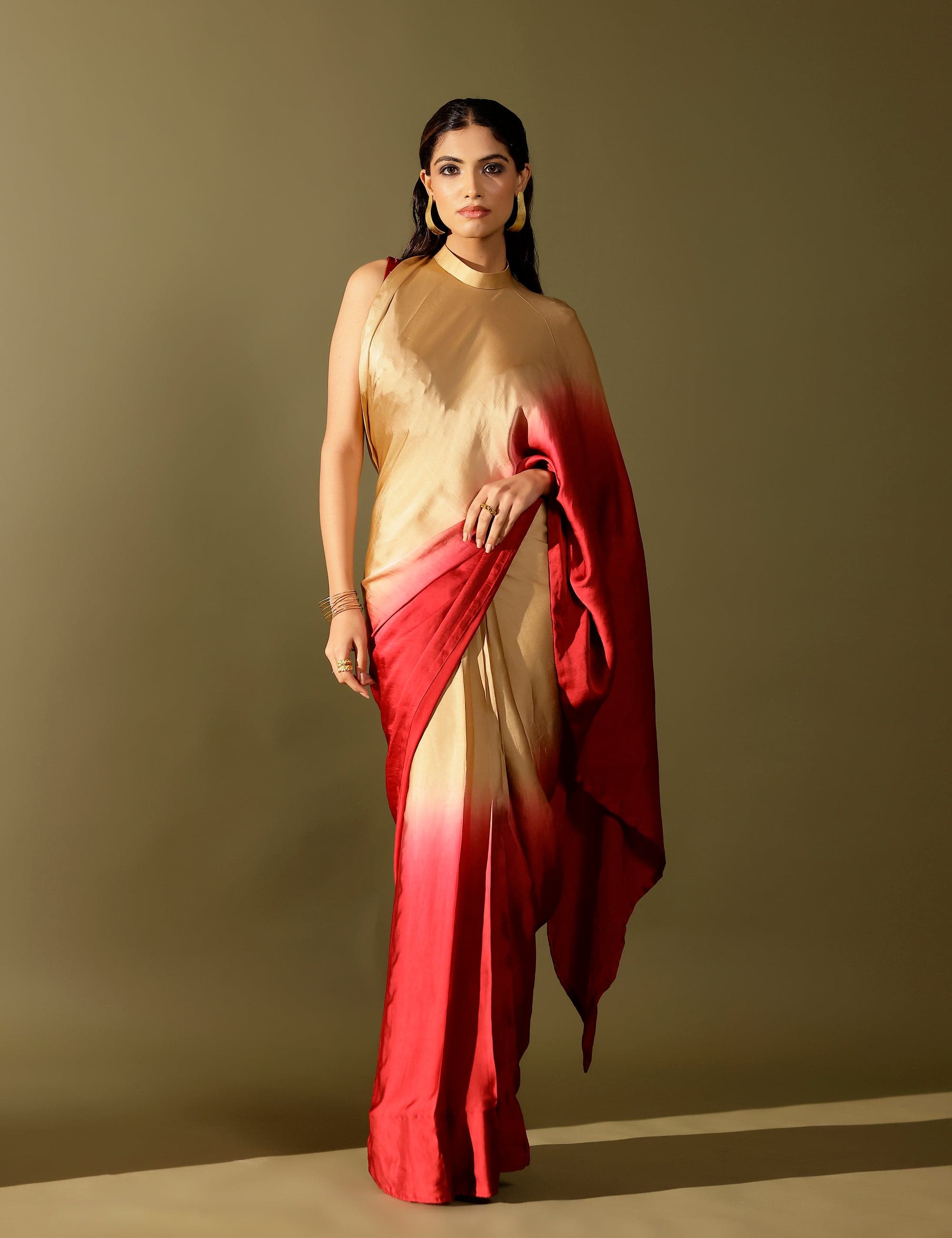 Thumbnail preview #2 for Basale collar pallu saree