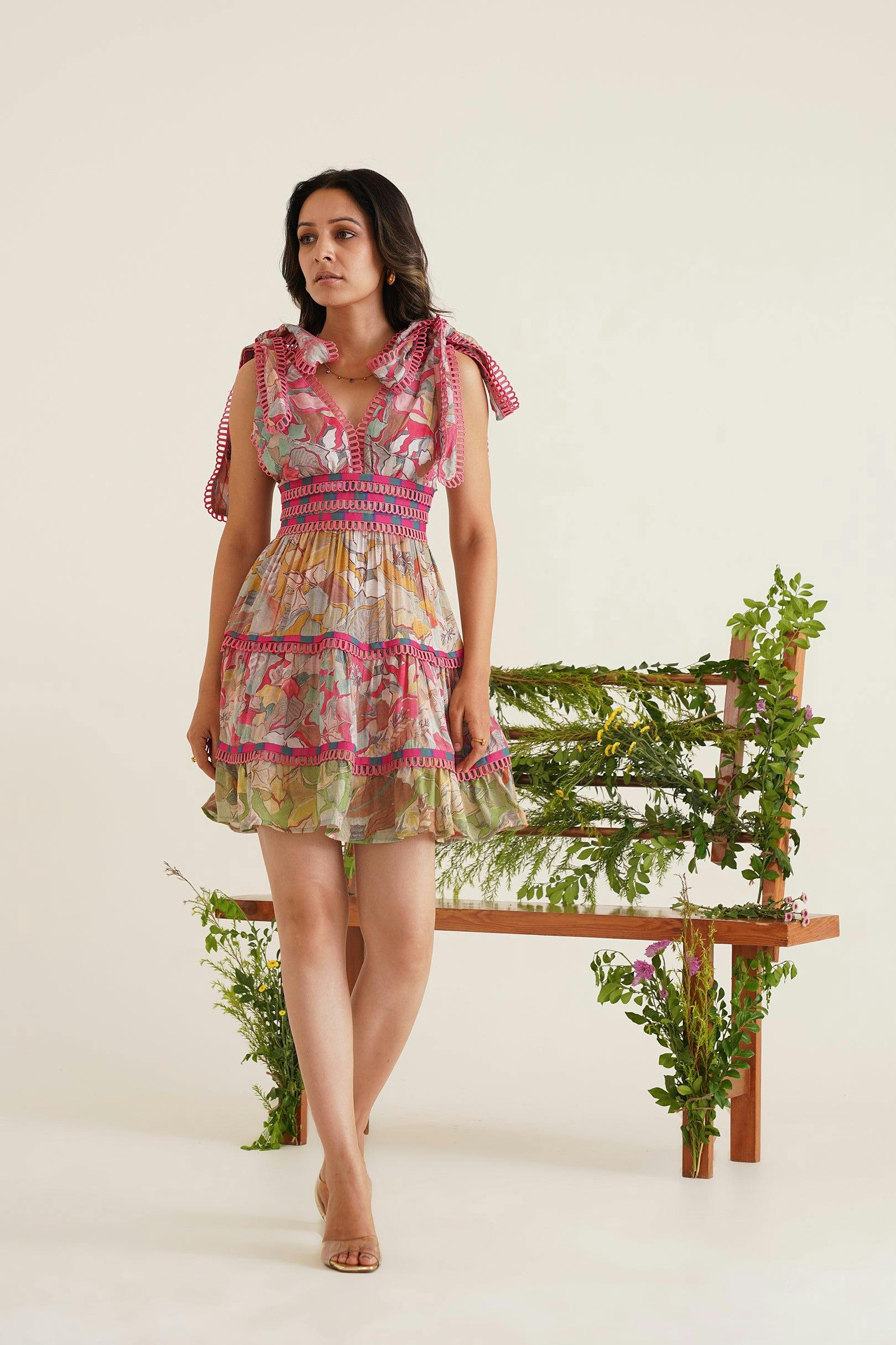 Billie Tiered Dress, a product by Sunandini