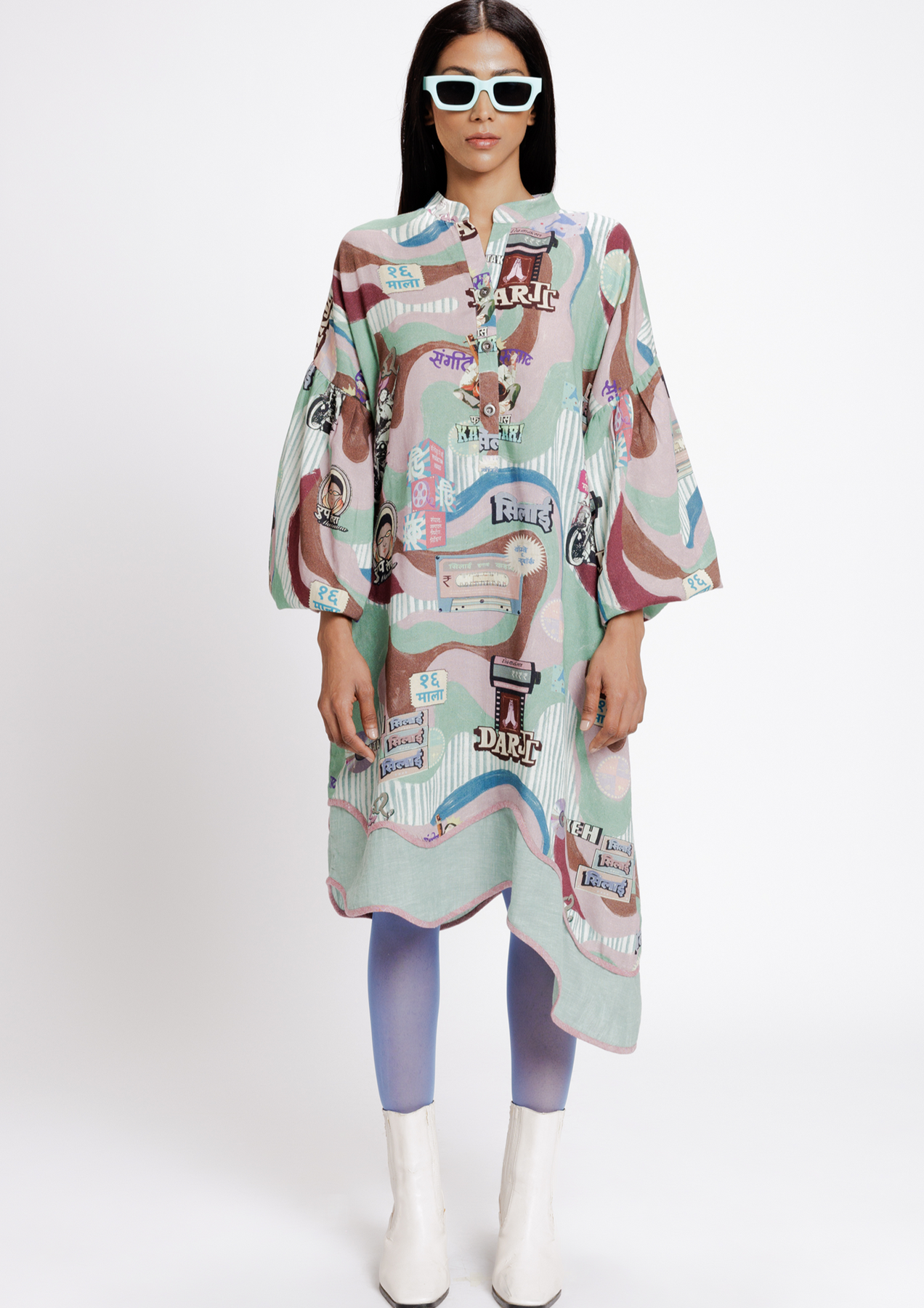 FILMY SHIRT DRESS, a product by Doh tak keh