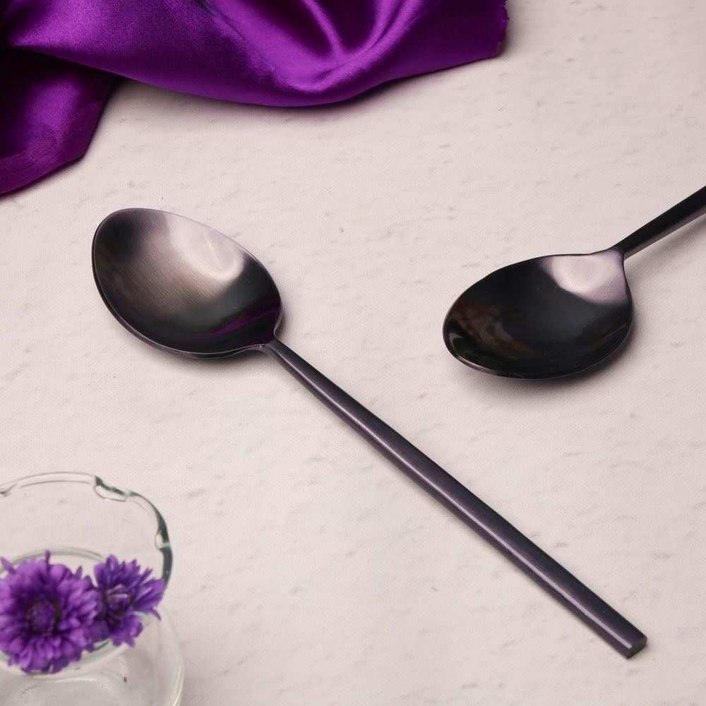 Thumbnail preview #1 for The Classic Titanium Dining Spoon - Set of 6