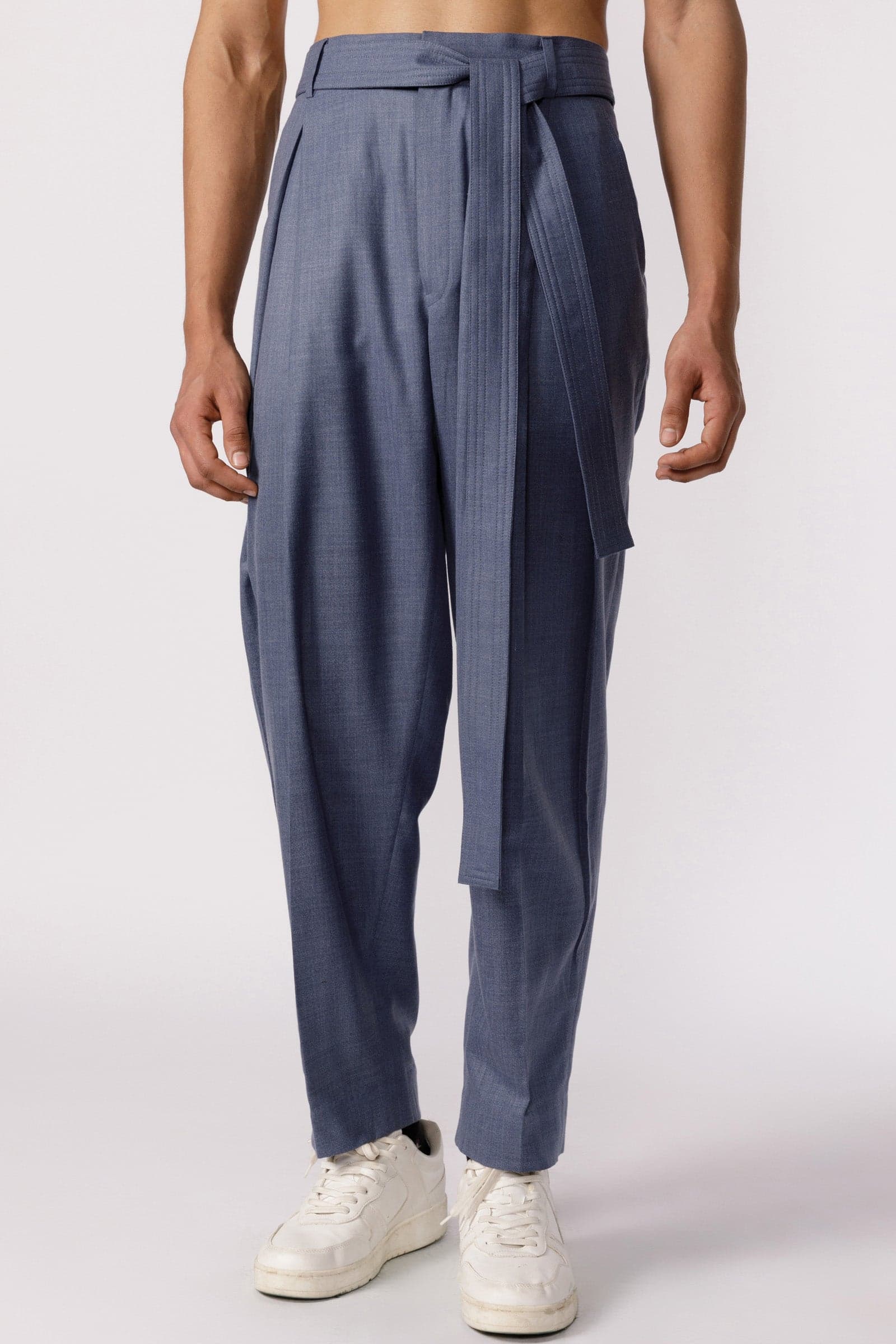 High waisted Pleated pants, a product by Line Outline