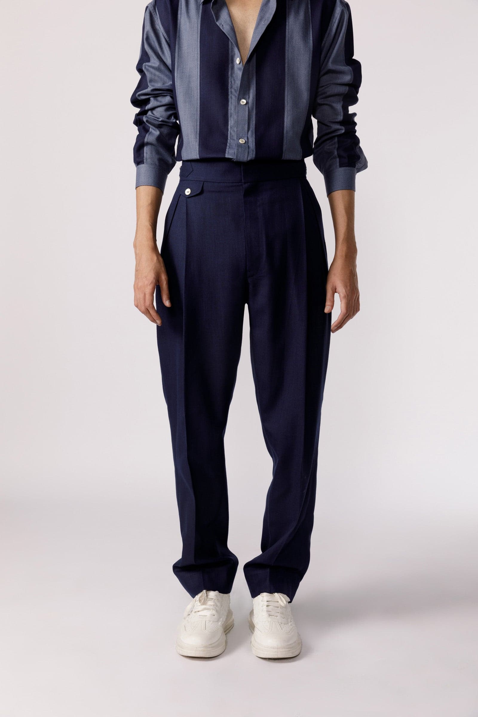 Thumbnail preview #4 for High waisted Pleated pants