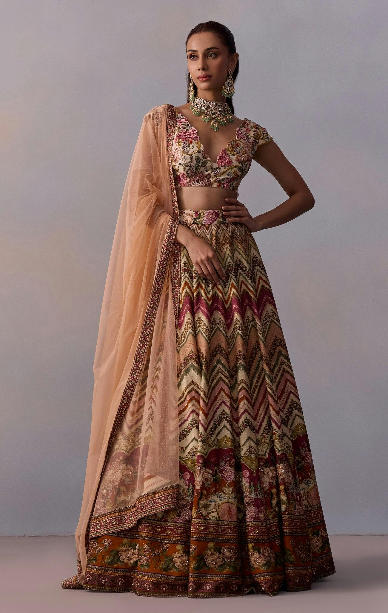 Pavika Lehenga Set, a product by Kalista